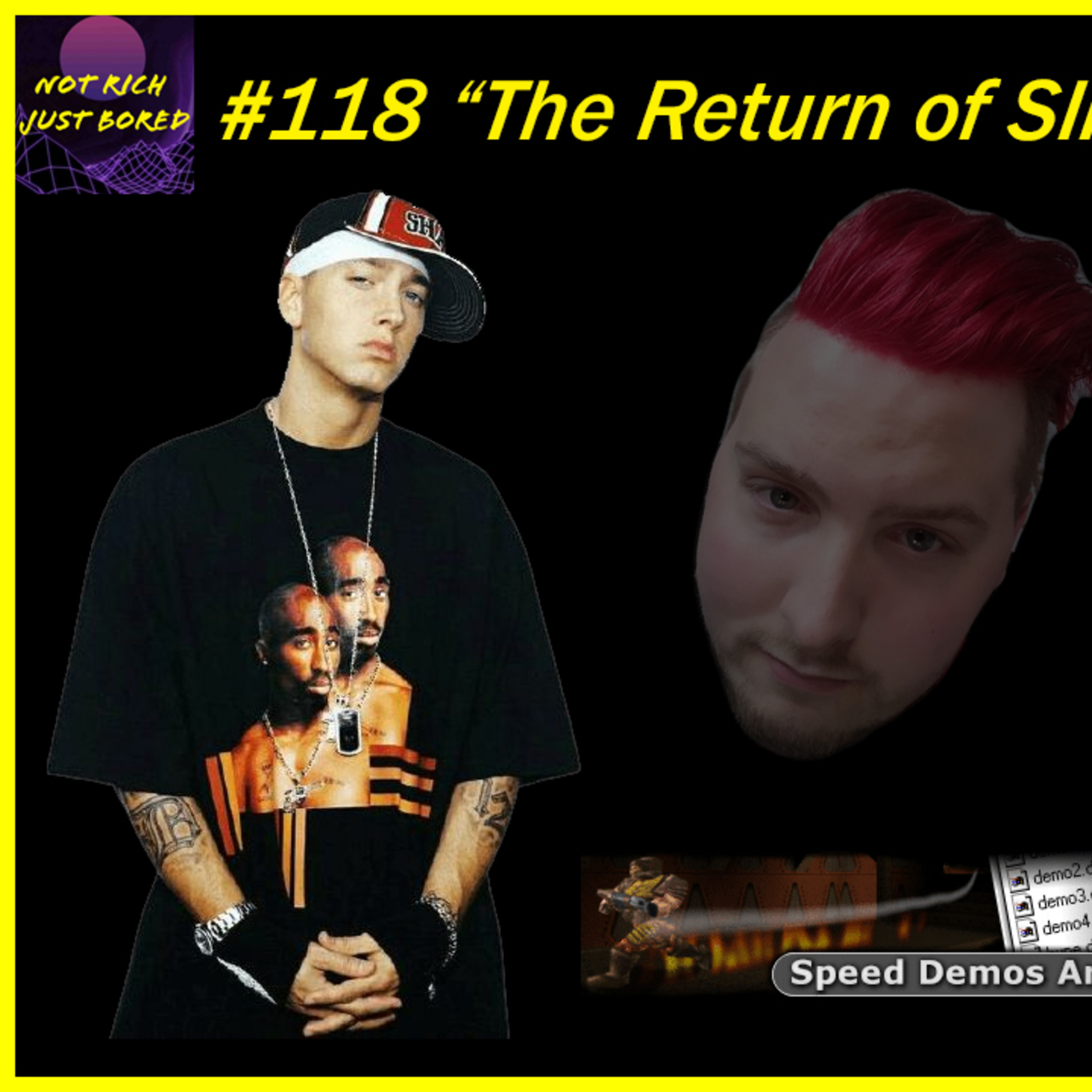 NRJB #118 "The Return of Slim Shady" episode artwork