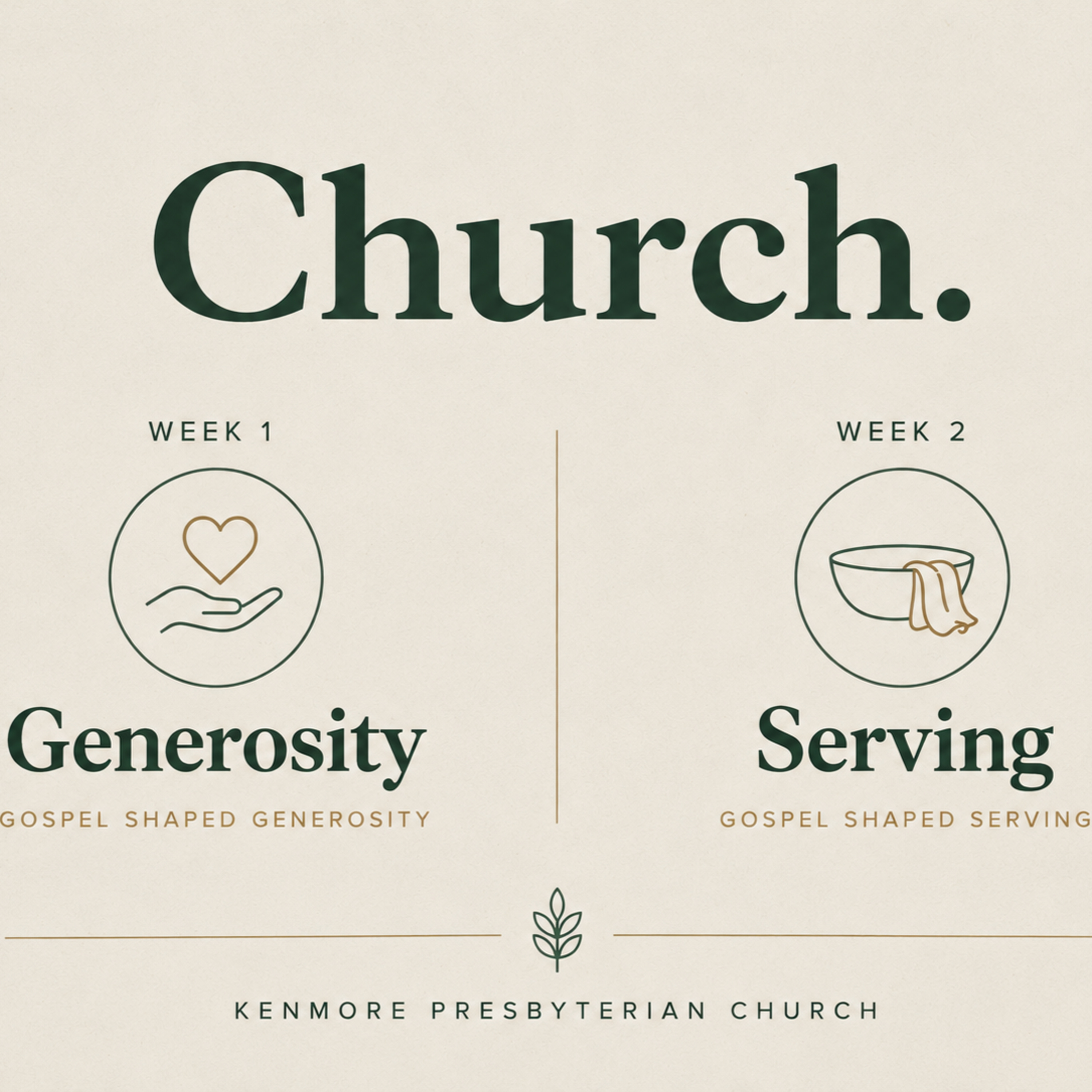 Church: Gospel motivated serving episode artwork