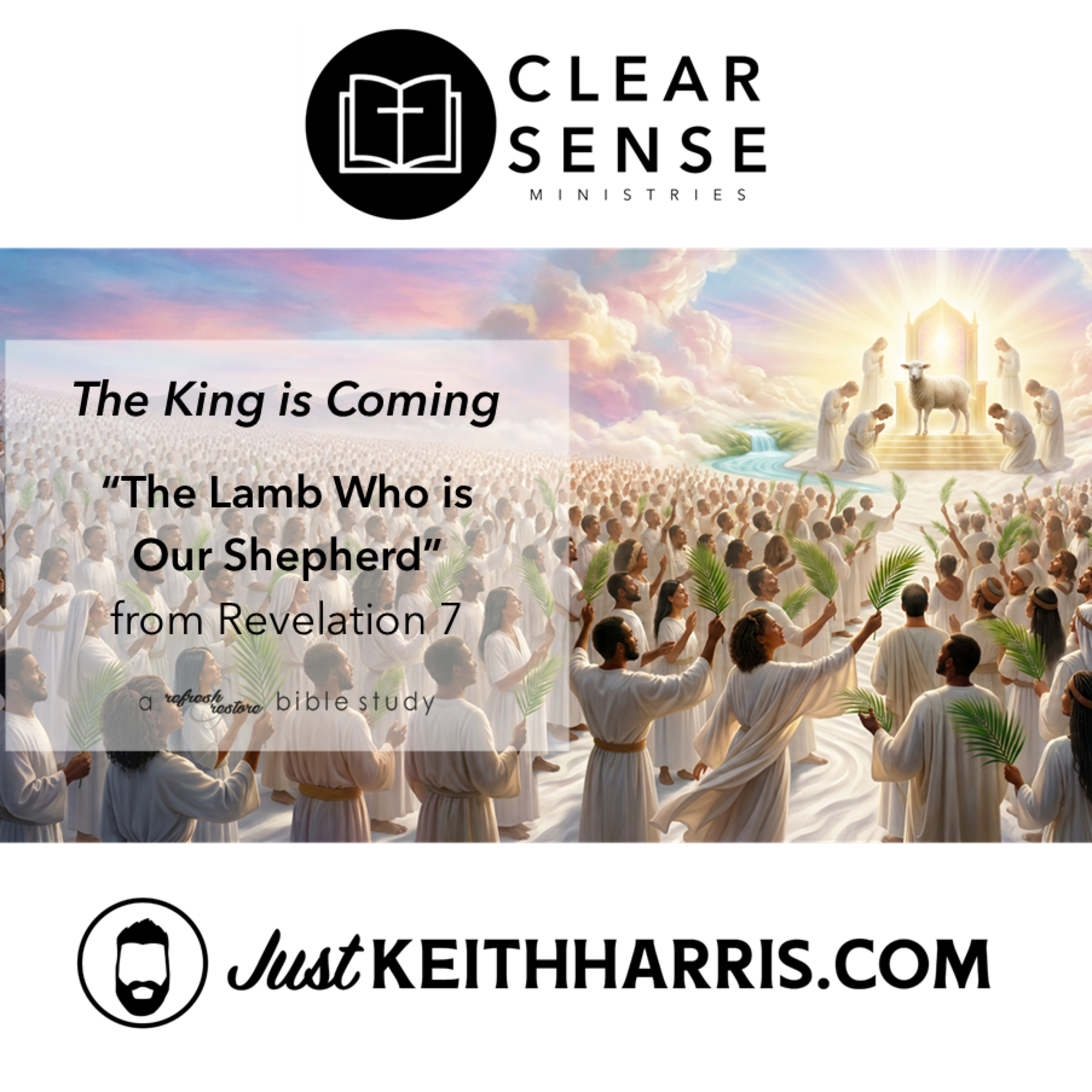 "The Lamb Who is Our Shepherd" from Revelation 7 (The KING is Coming) episode artwork
