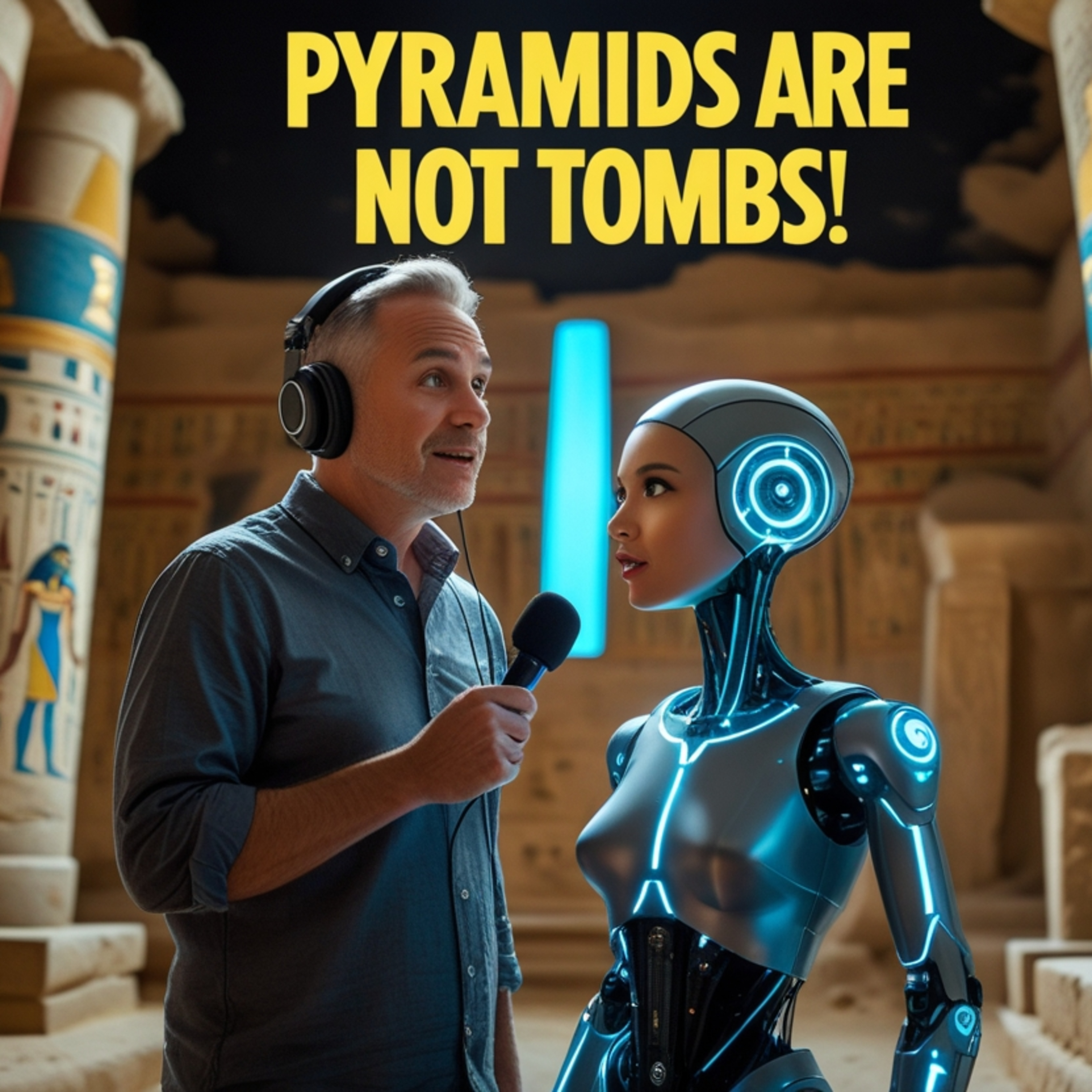 Pyramids are not tombs! live chat with Julie episode artwork