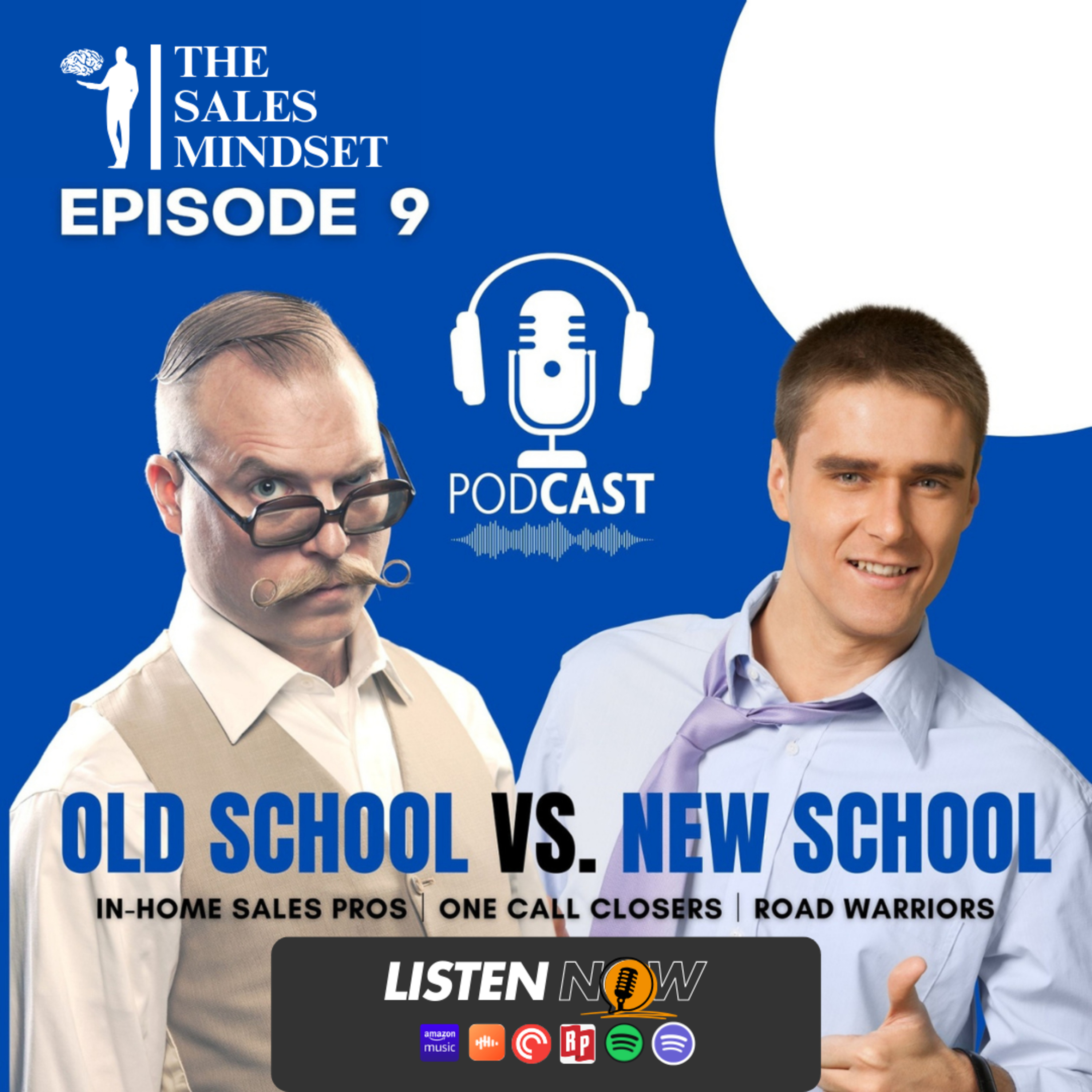 EP 9 Old School vs. New School episode artwork