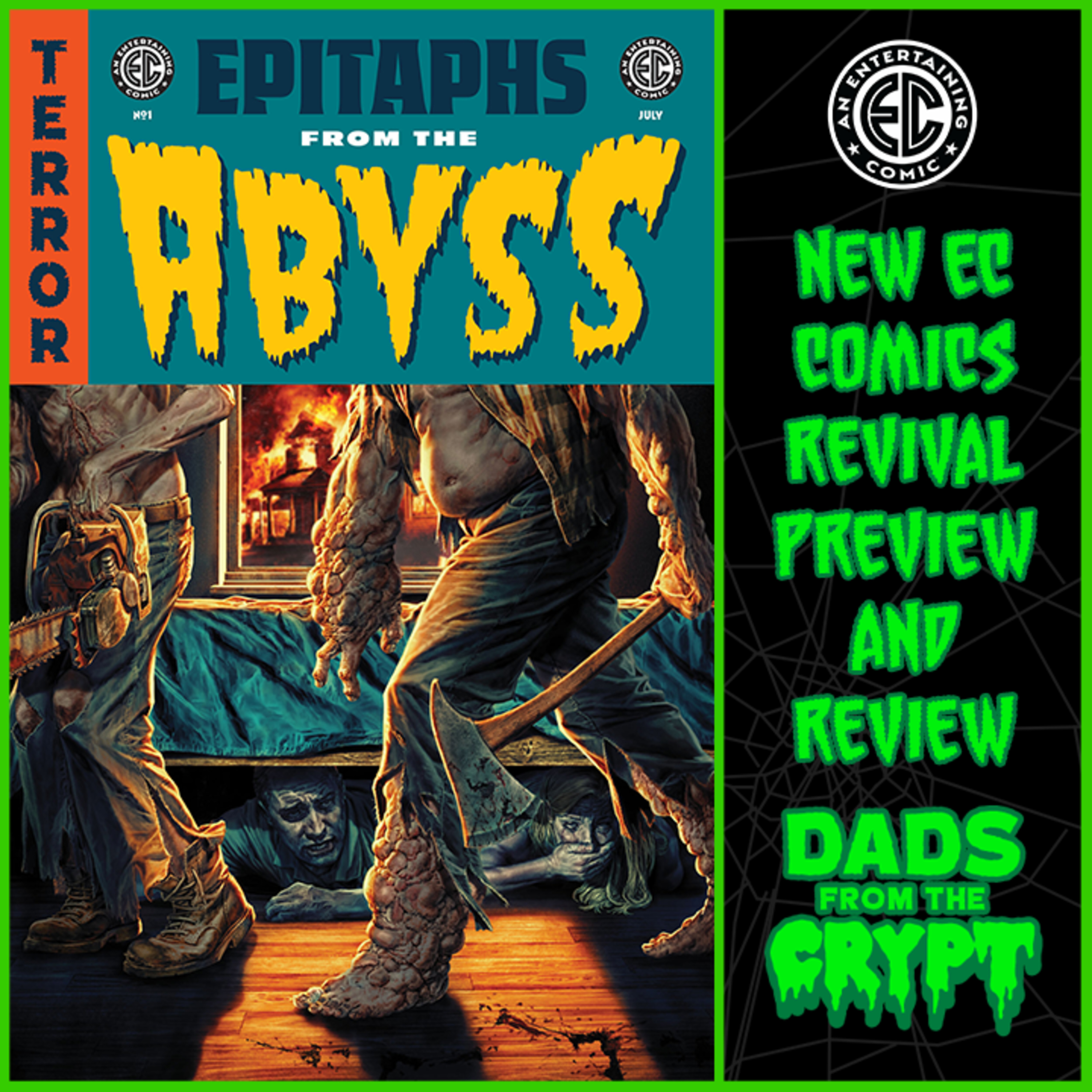"Epitaphs From The Abyss" EC Comics Revival Review with AL Katz!!!