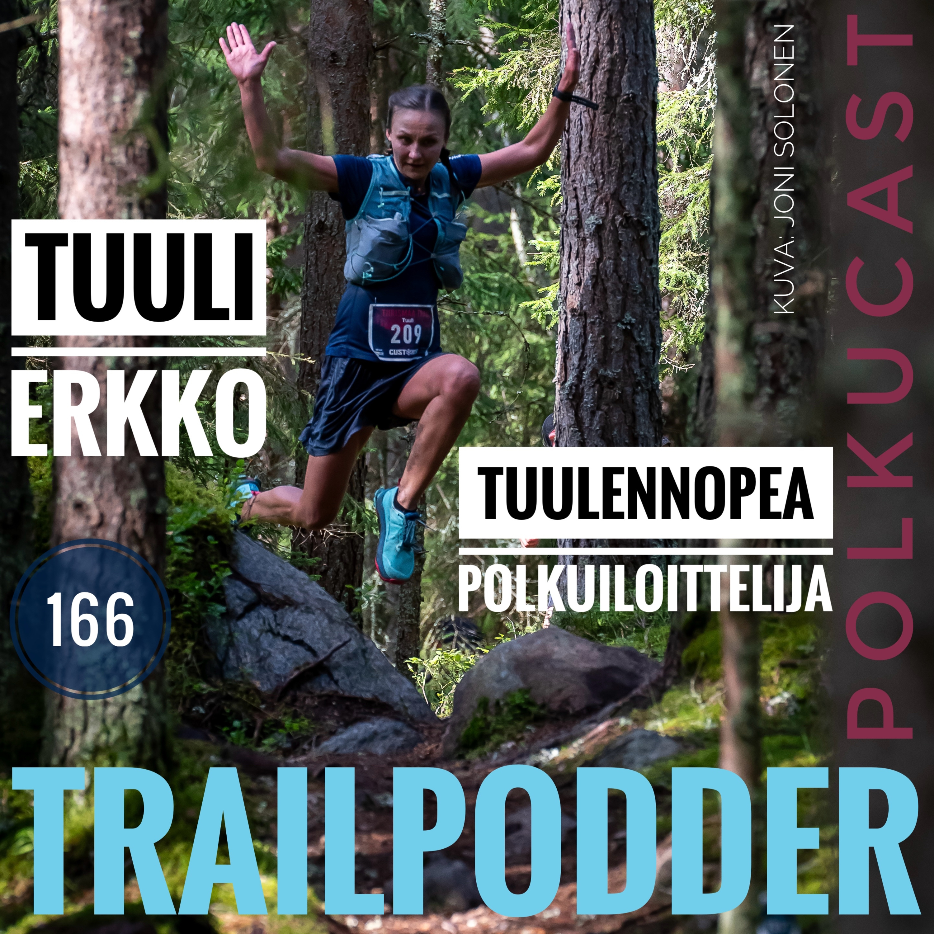 Trailpodder polkucast 166 - Tuuli Erkko: Tuulennopea polkuiloittelija