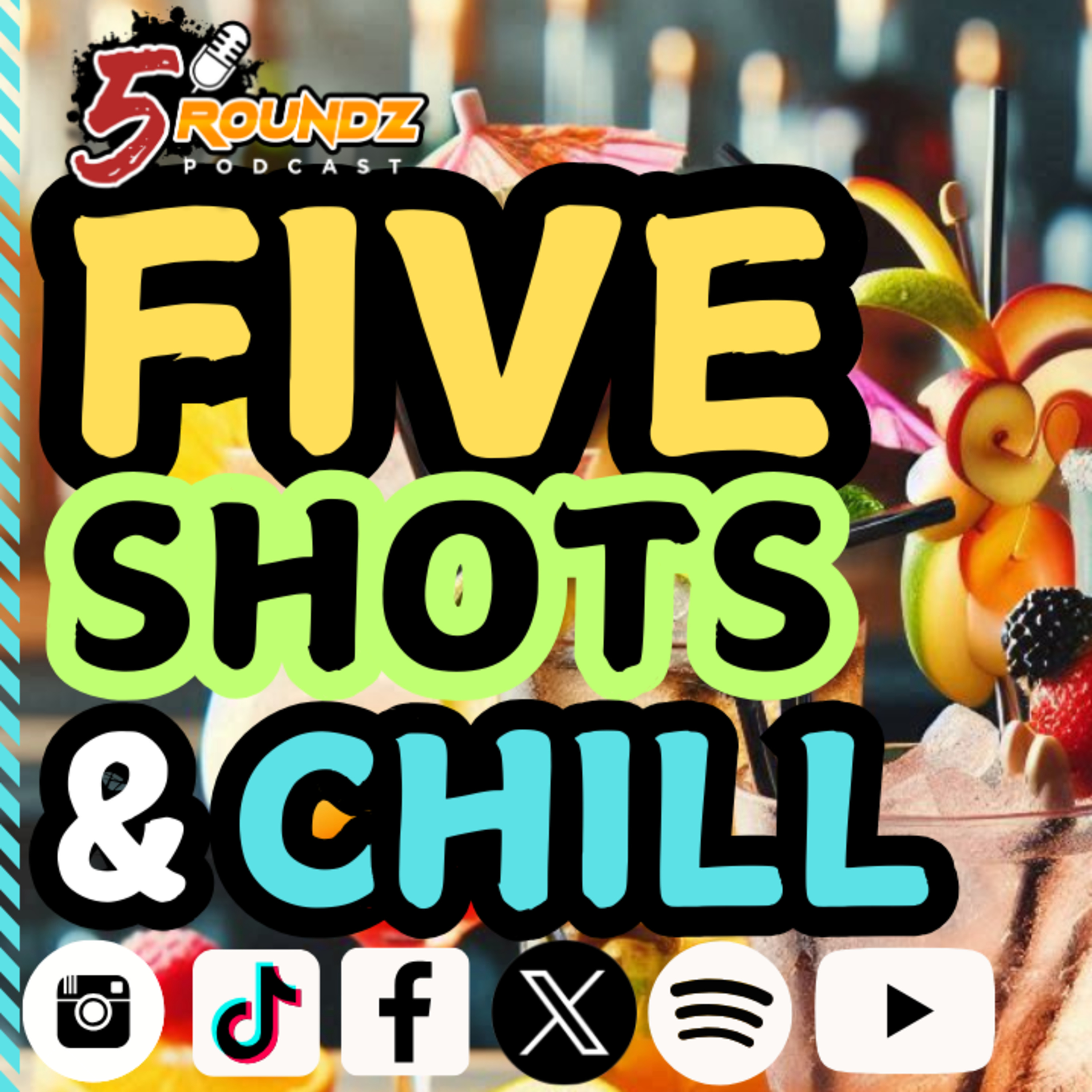 Quiz Drama! | Mike Tyson Vs Jake Paul Preview | Five Shots & Chill | S30 Round 3 episode artwork