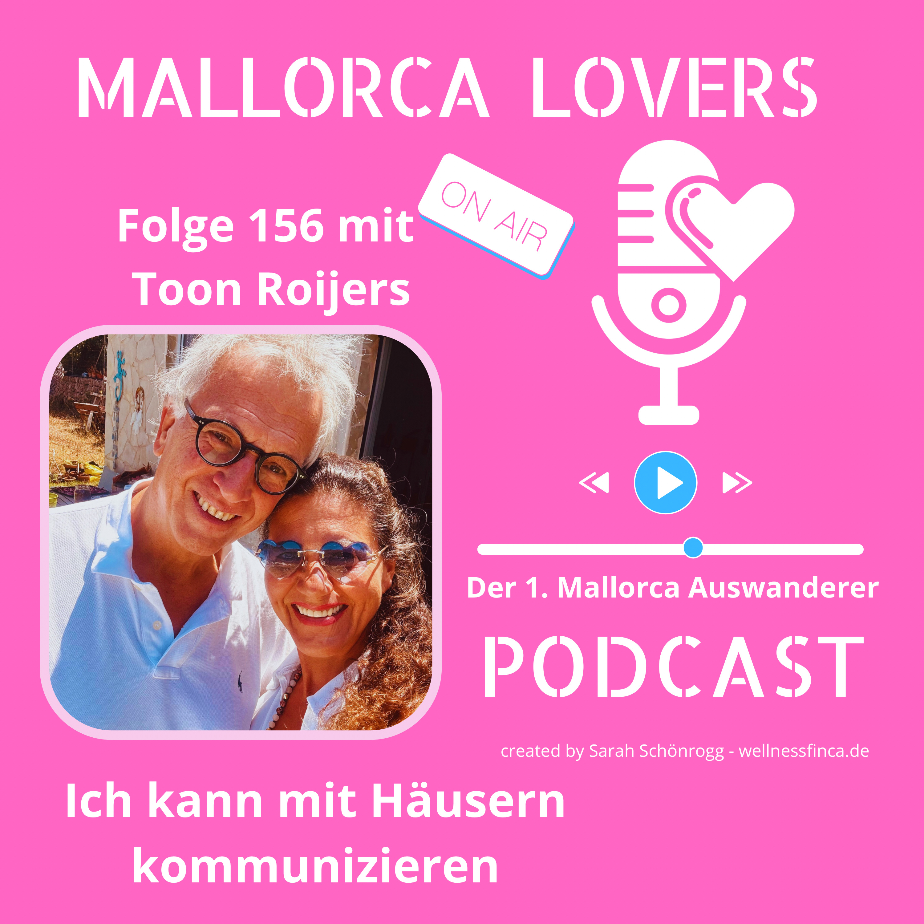 Folge 156 mit Toon Roijers - Ich kann mit Häusern kommunizieren episode artwork