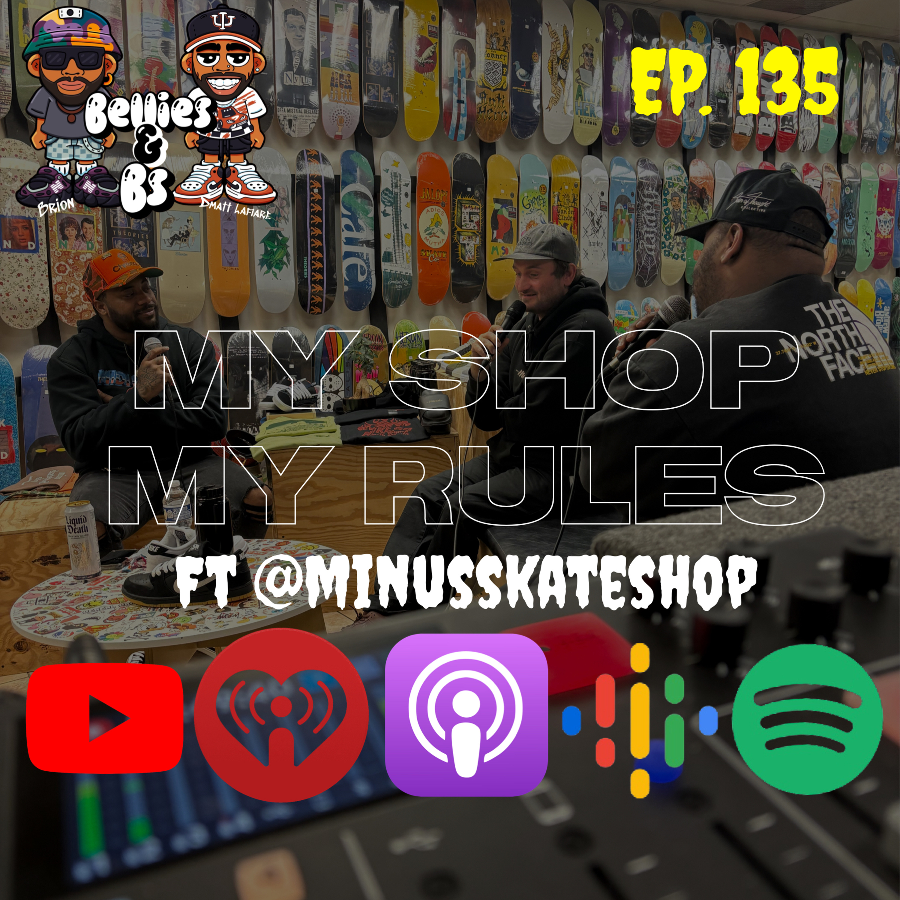 My Shop, My Rules ft. Nick from @minusskateshop (Ep.135) episode artwork