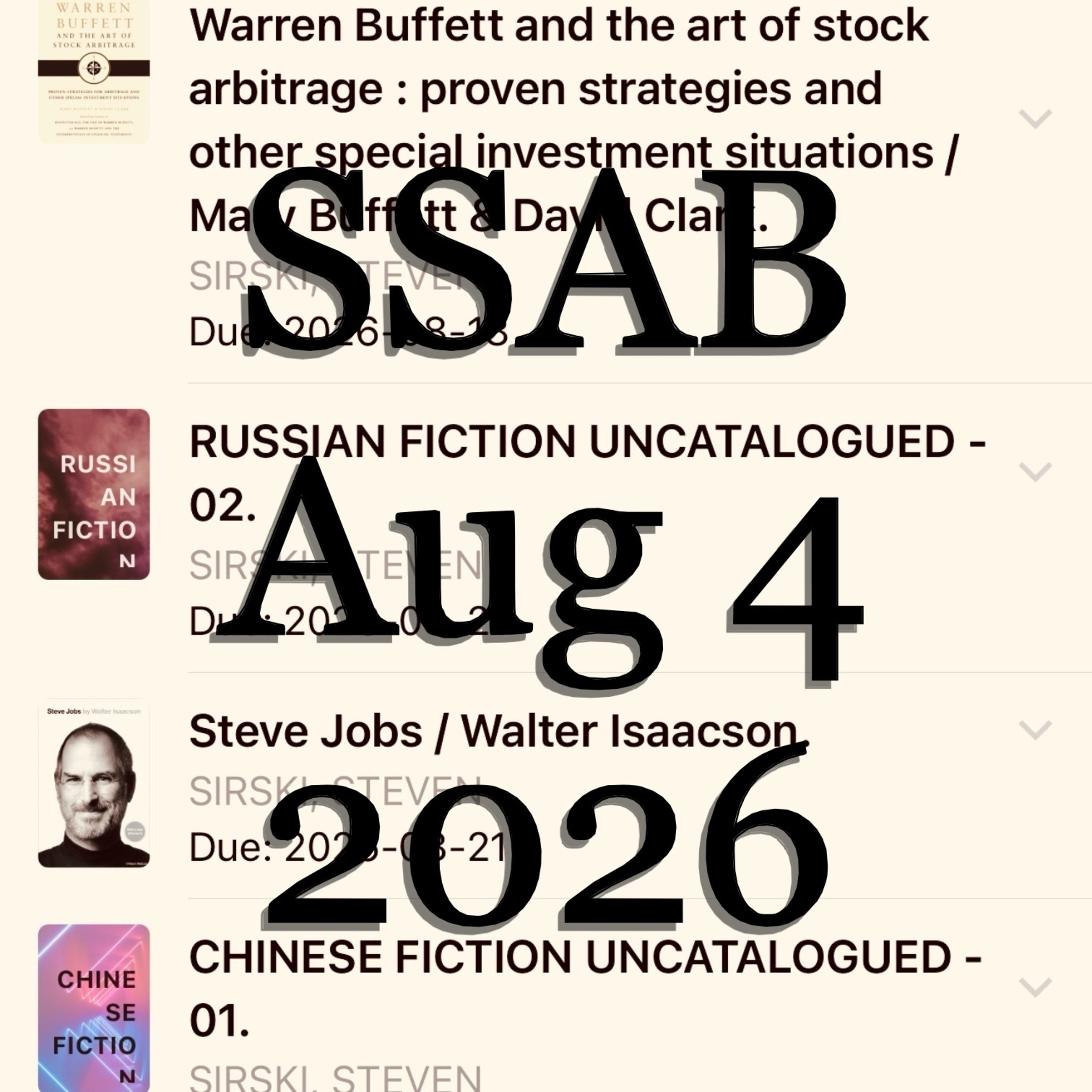 SSAB - August 4, 2026