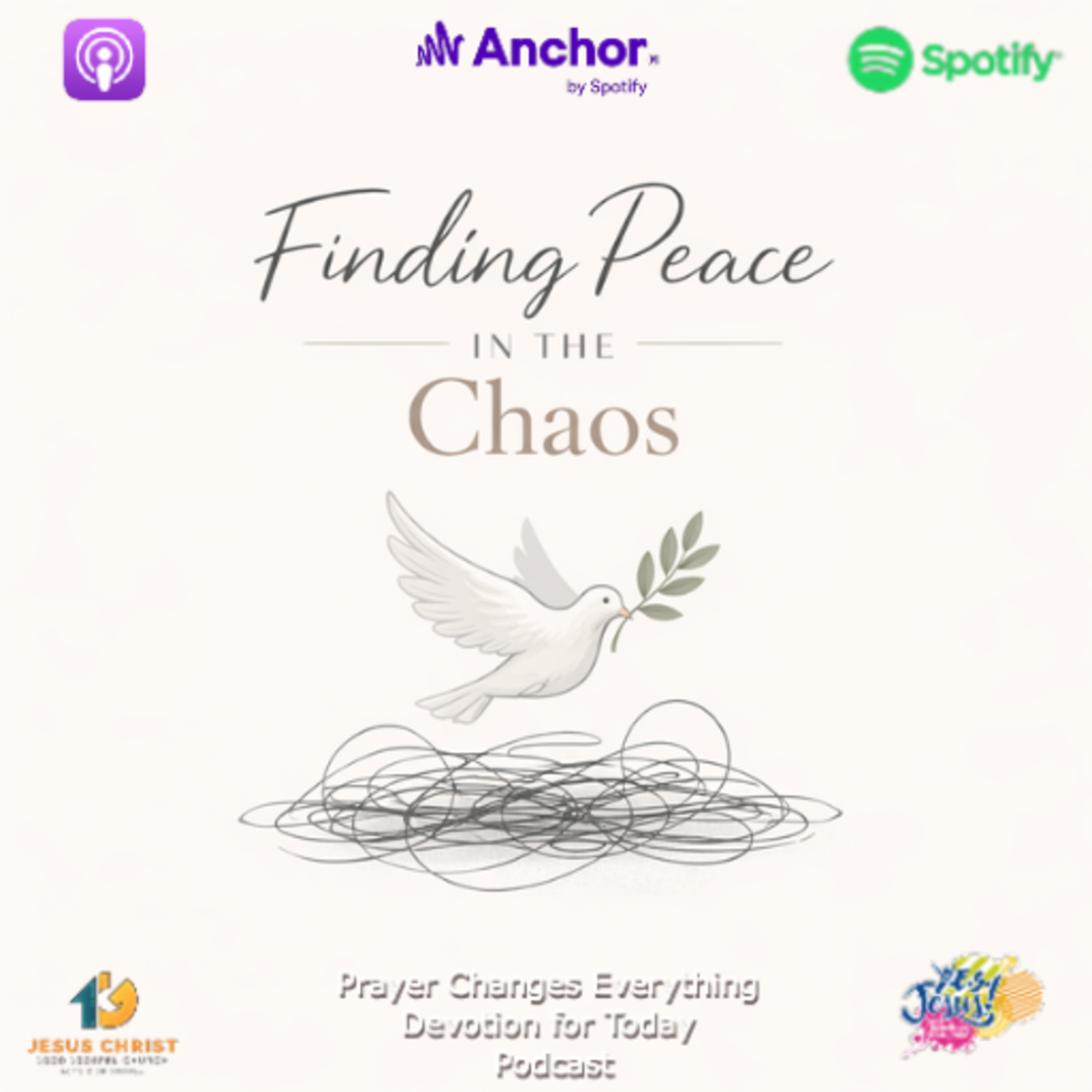 “Finding Peace in the Chaos” episode artwork