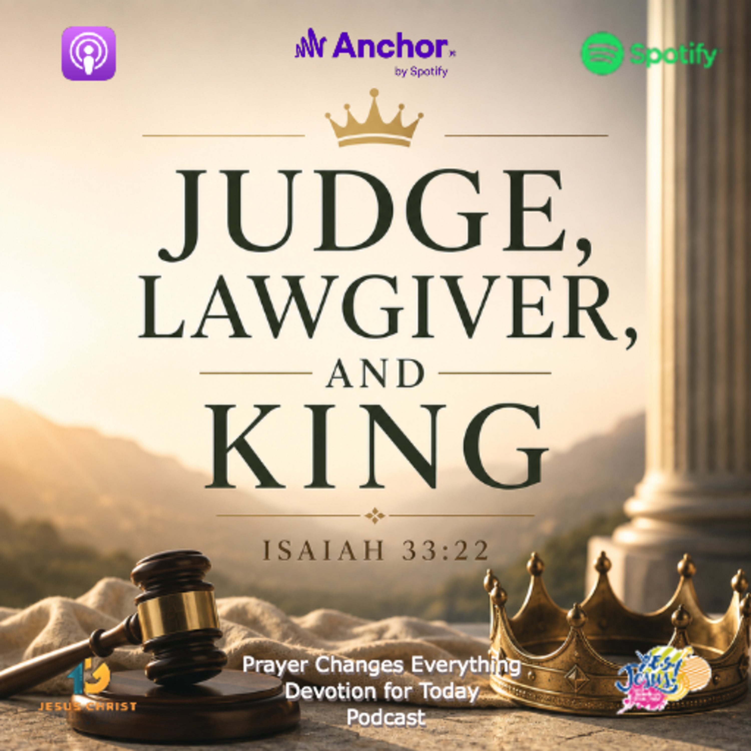 “Judge, Lawgiver, and King” episode artwork