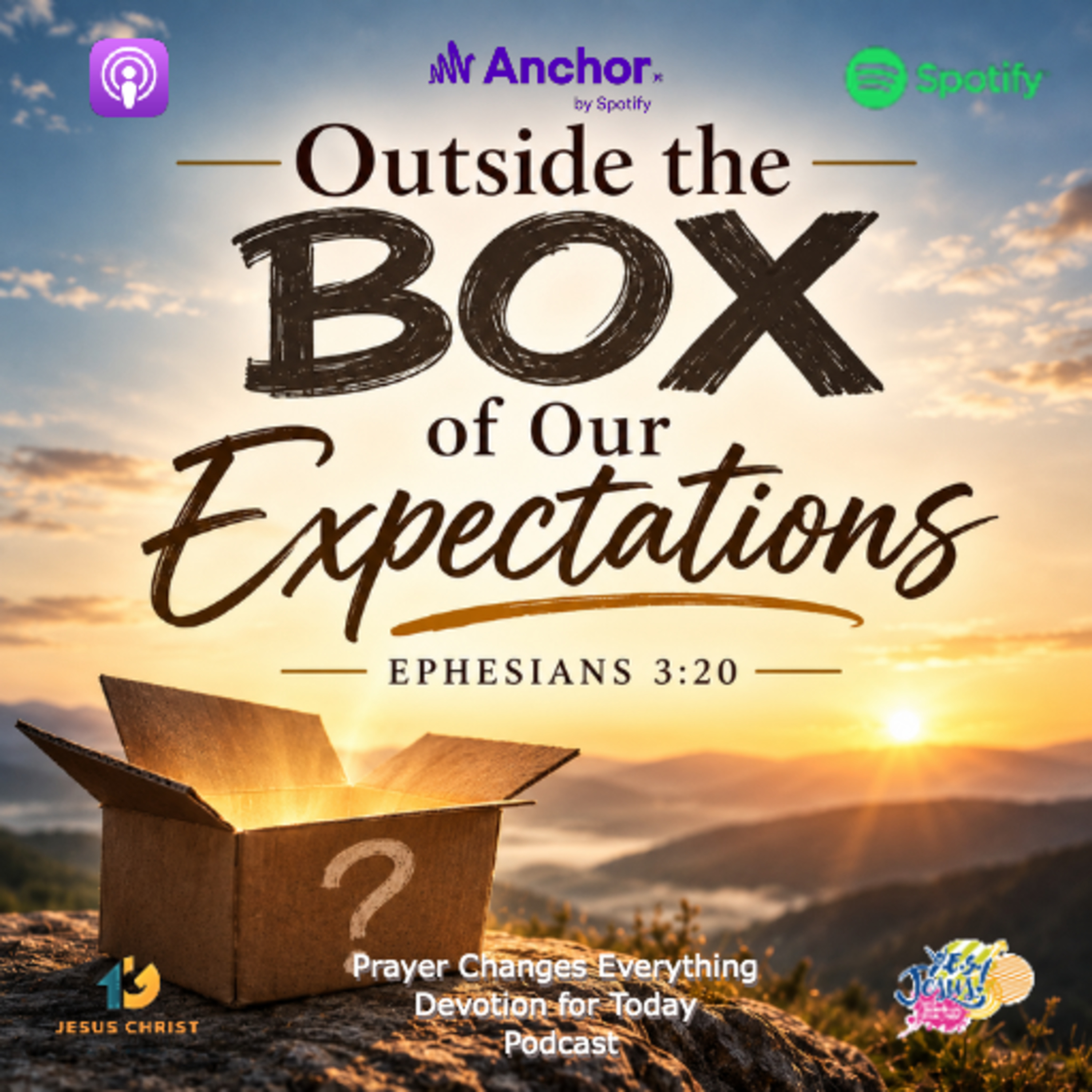 “Outside the Box of Our Expectations” episode artwork