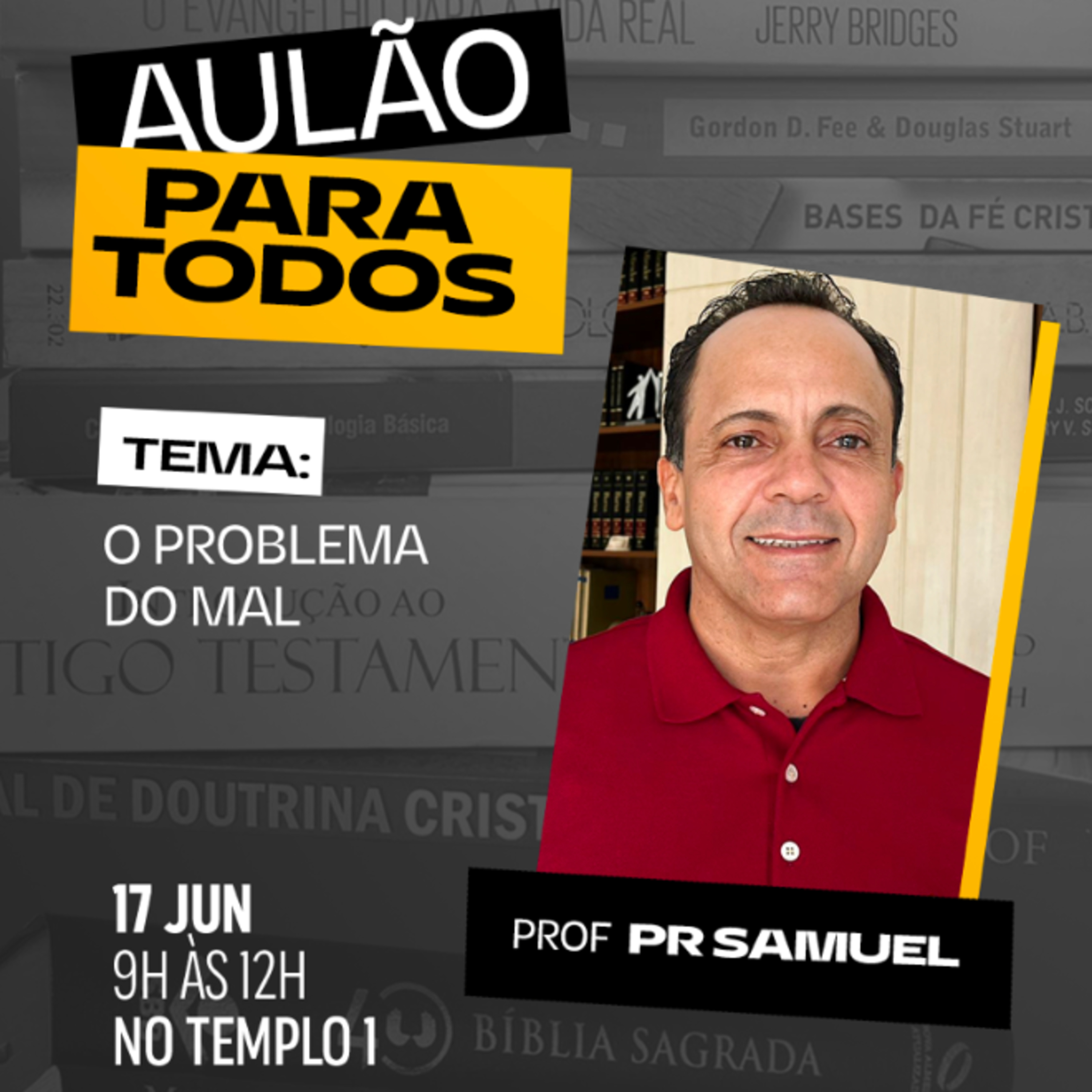 17/06/23 "O problema do mal" (Pr. Samuel Silva) episode artwork