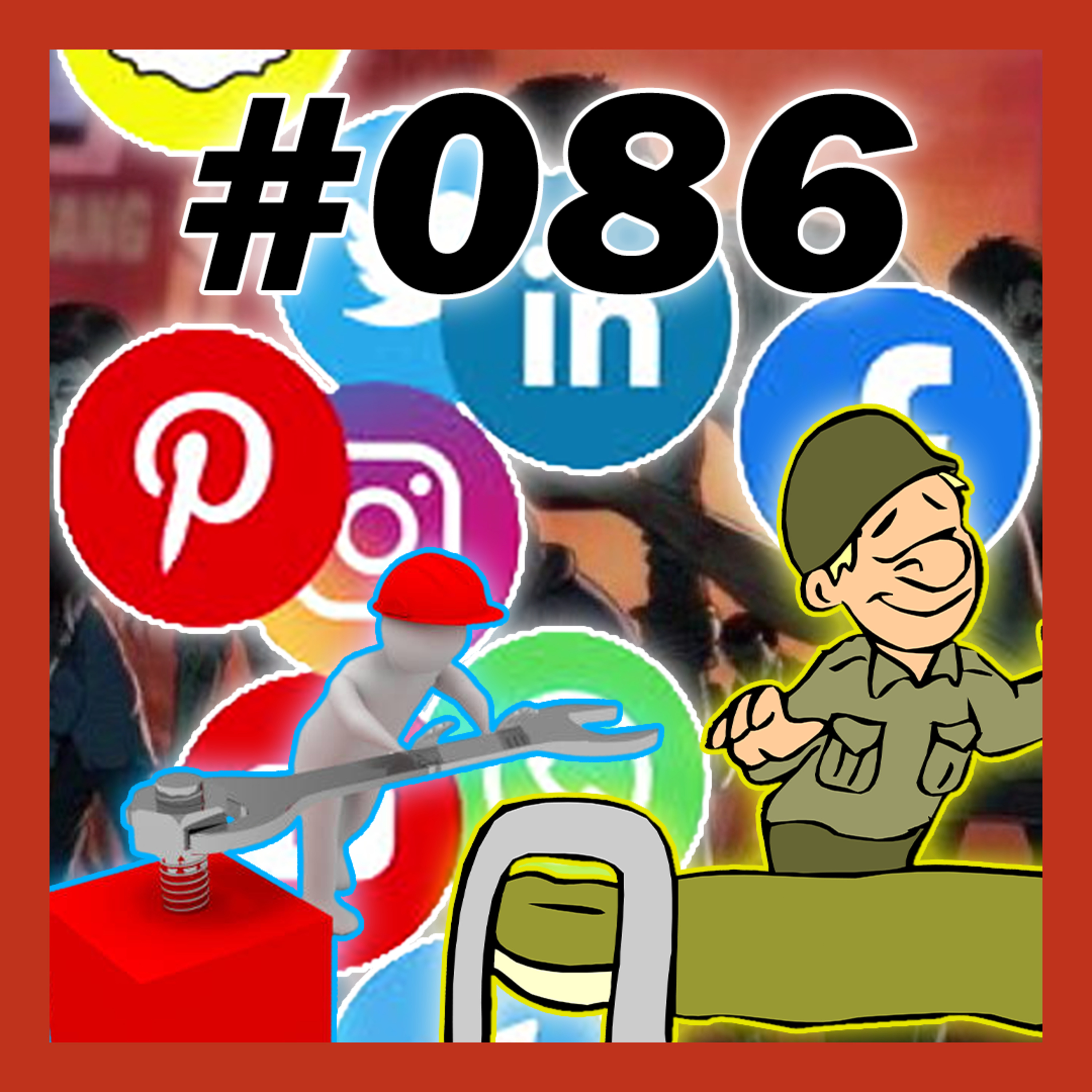 #086 ARRUME SUA CAMA E APAGUE SEU TWITTER episode artwork