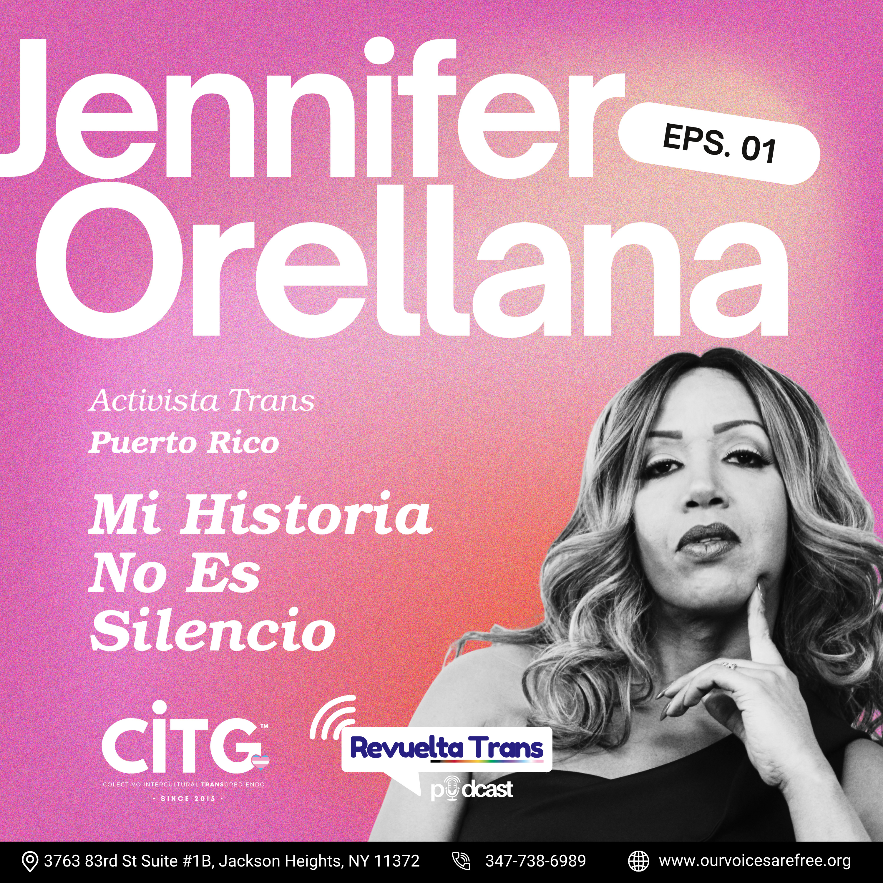 Jennifer Orellana, Activista Trans #01