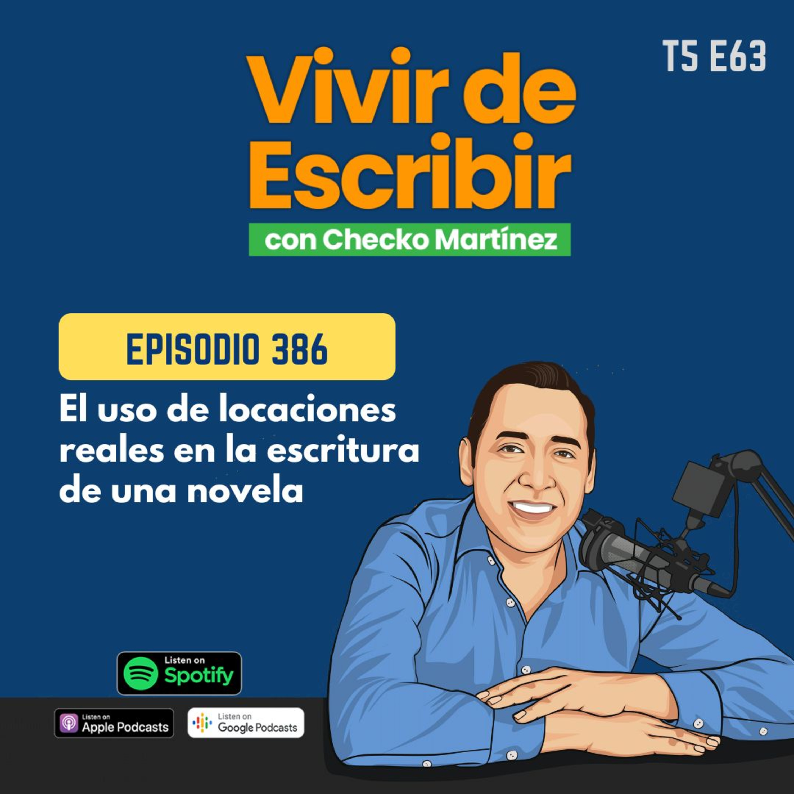5.63 - El uso de locaciones reales en la escritura de una novela episode artwork