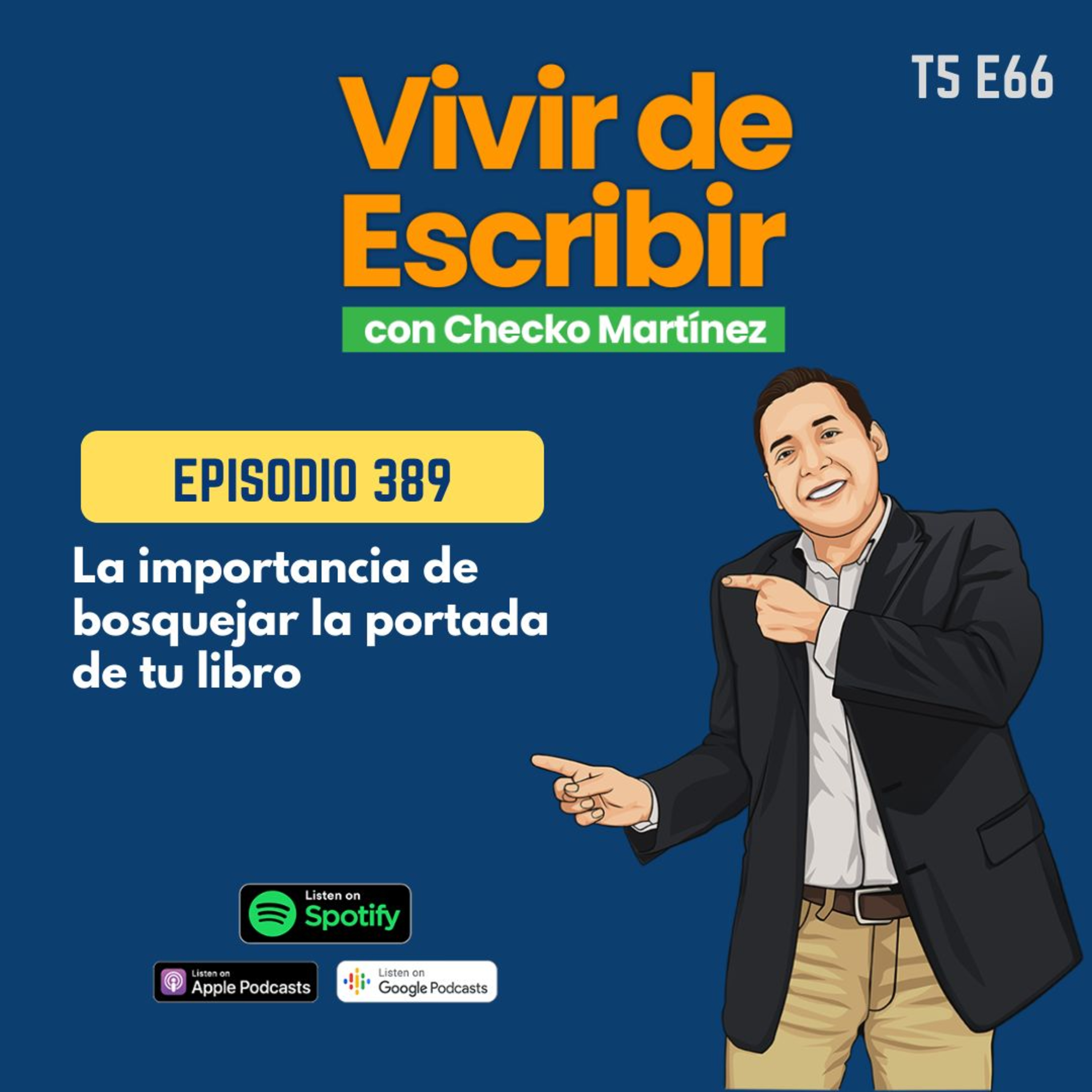 5.66 - La importancia de bosquejar la portada de tu libro episode artwork