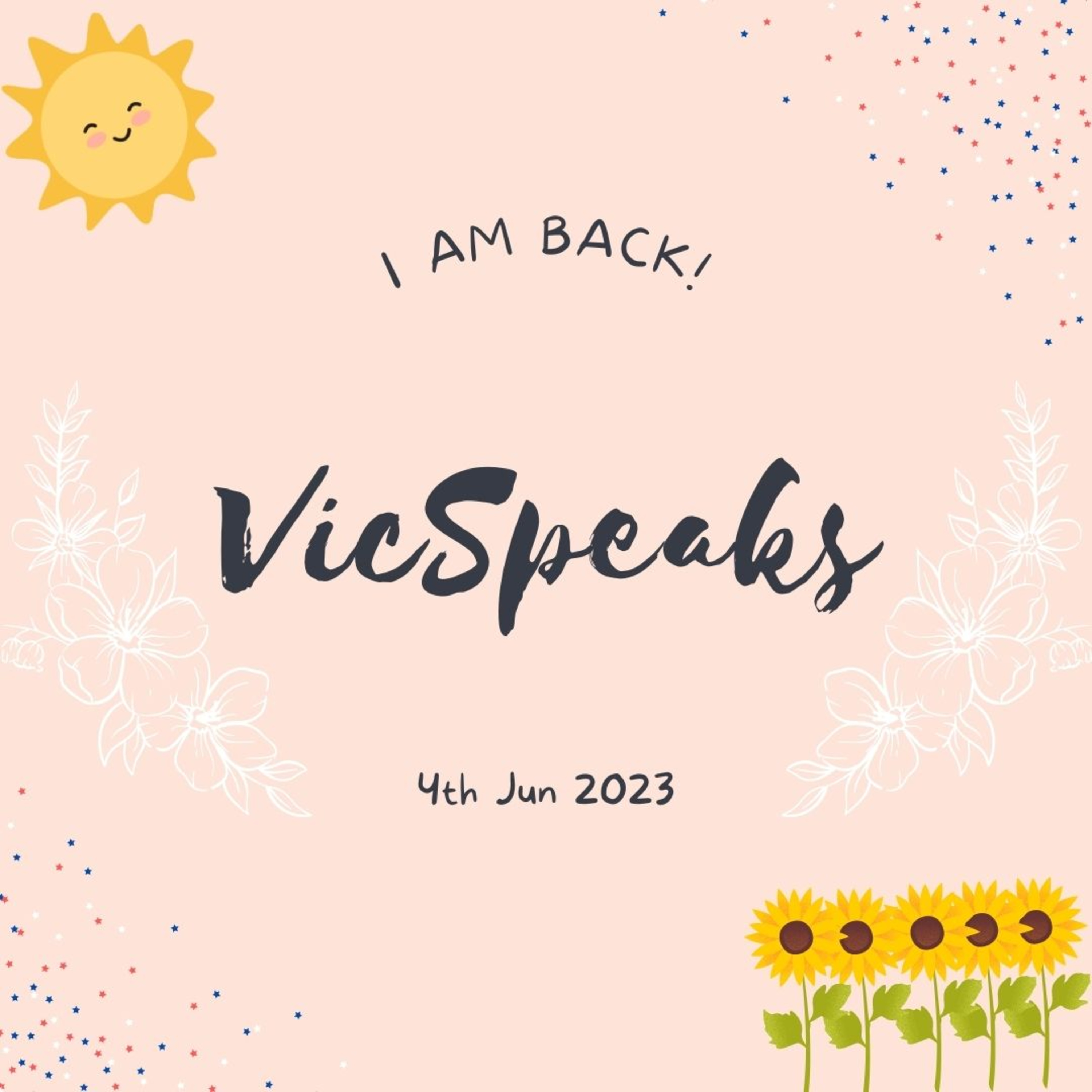 VicSpeaks is Back! episode artwork