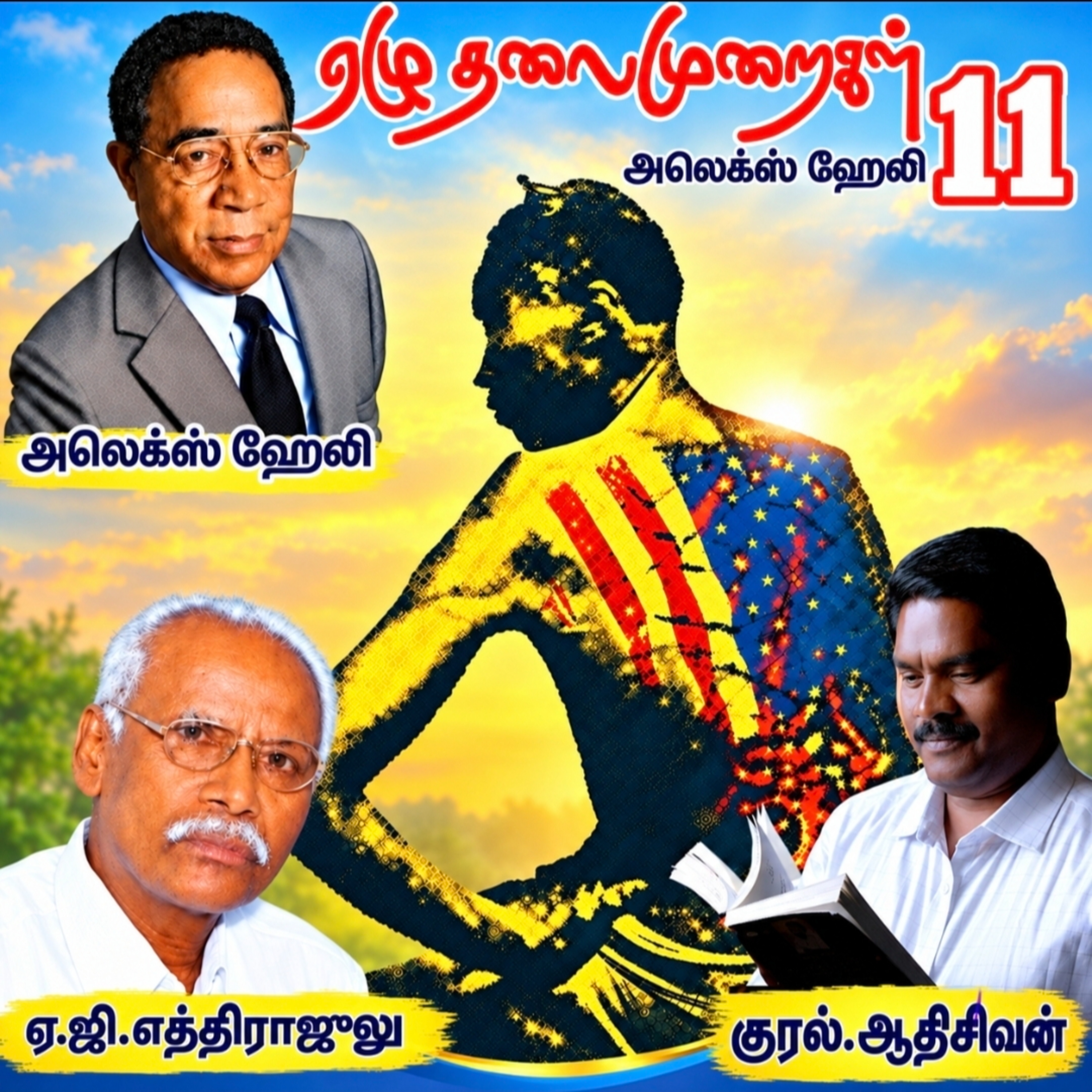"ஏழு தலைமுறைகள்11" (நாவல்). எழுதியவர். எழுத்தாளர். திரு.அலேக்ஸ் ஹேலி. மொழிபெயர்த்தவர்.திரு ஏ.ஜி.எத்திராஜலு.குரல். ஆதிசிவன் அபிஷேகப்பாக்கம். பாண்டிச்சேரி. தொடர்பு எண்.9360746310 episode artwork