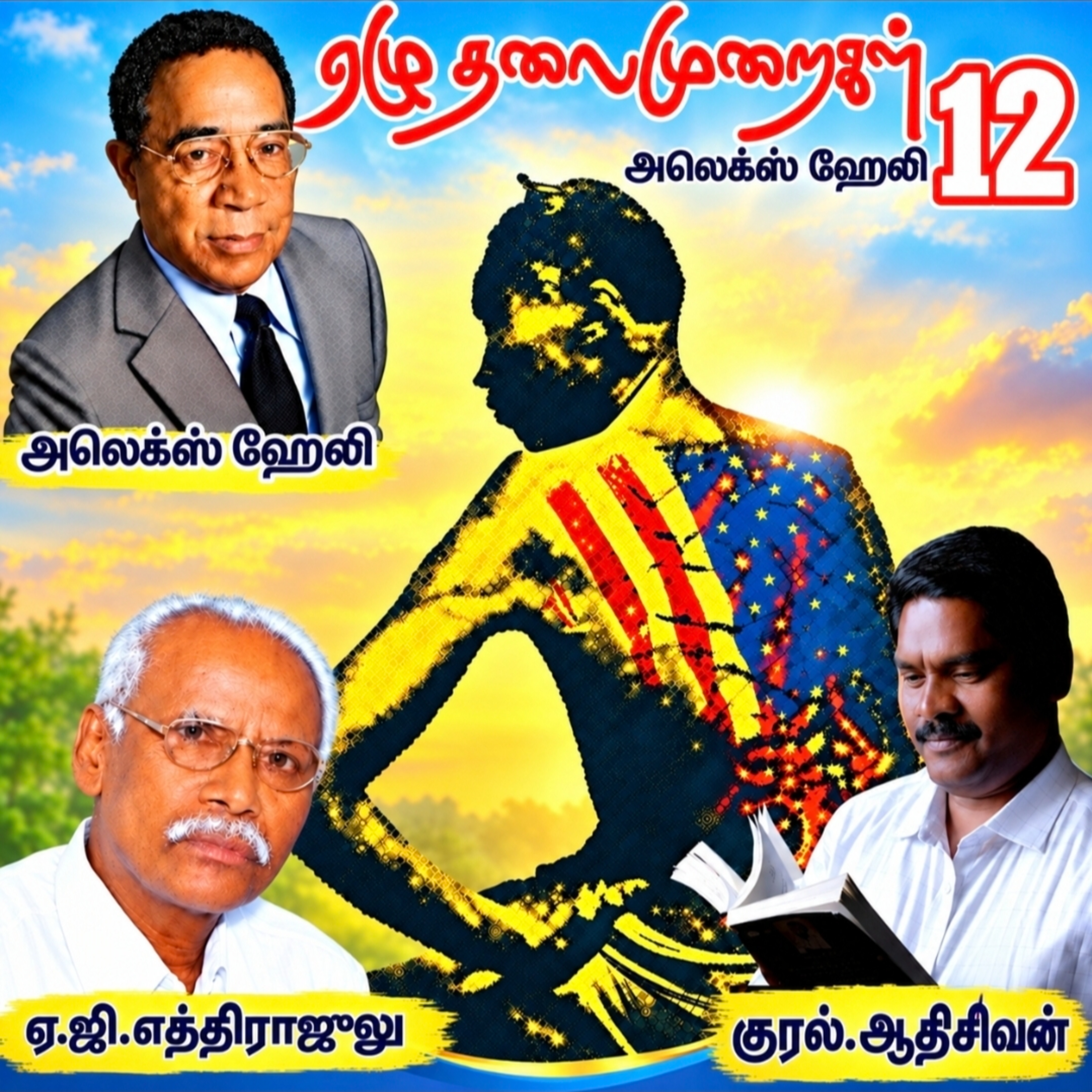 "ஏழு தலைமுறைகள்12" (நாவல்). எழுதியவர். எழுத்தாளர். திரு.அலேக்ஸ் ஹேலி. மொழிபெயர்த்தவர்.திரு ஏ.ஜி.எத்திராஜலு.குரல். ஆதிசிவன் அபிஷேகப்பாக்கம். பாண்டிச்சேரி. தொடர்பு எண்.9360746310 episode artwork