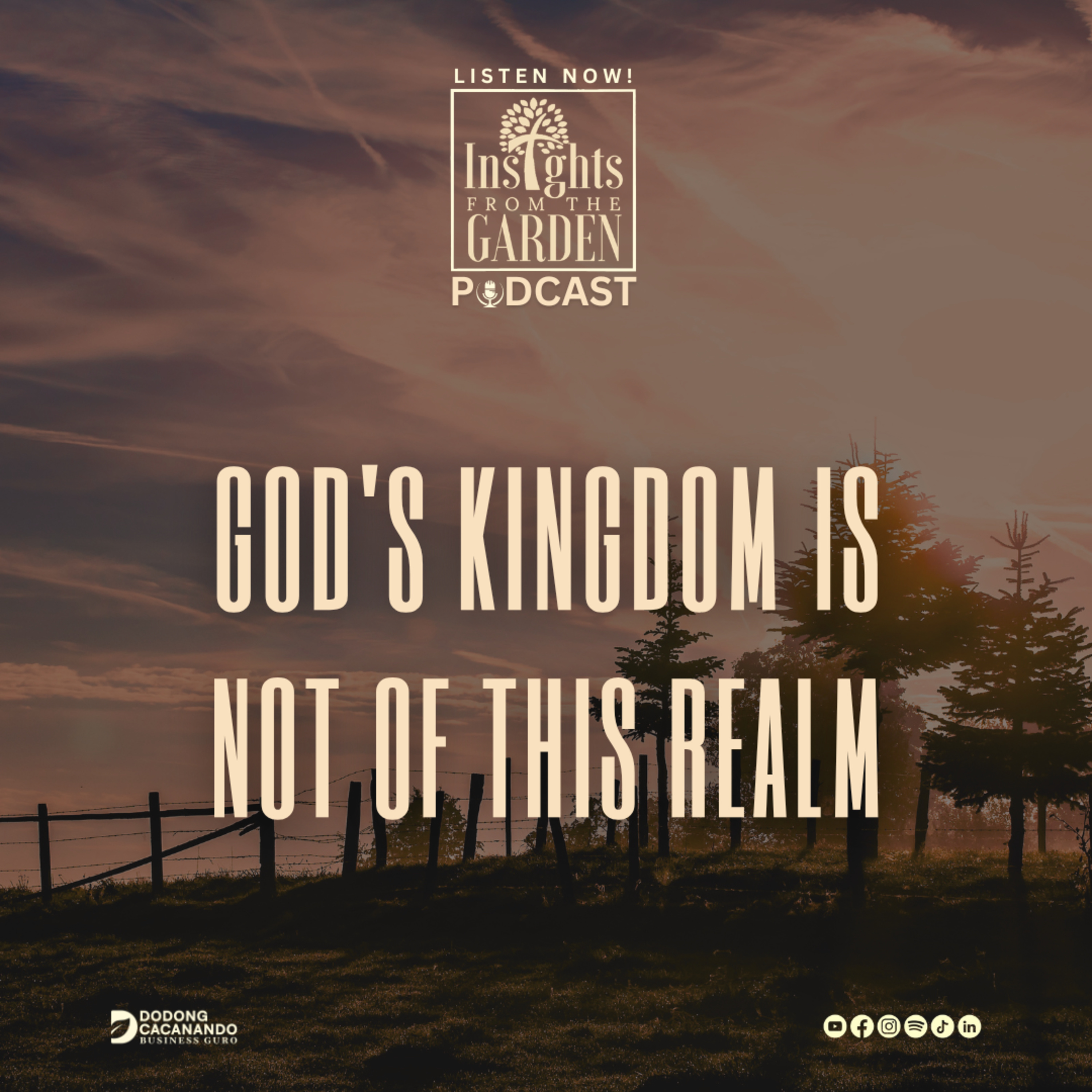 God's Kingdom Is Not Of This Realm episode artwork