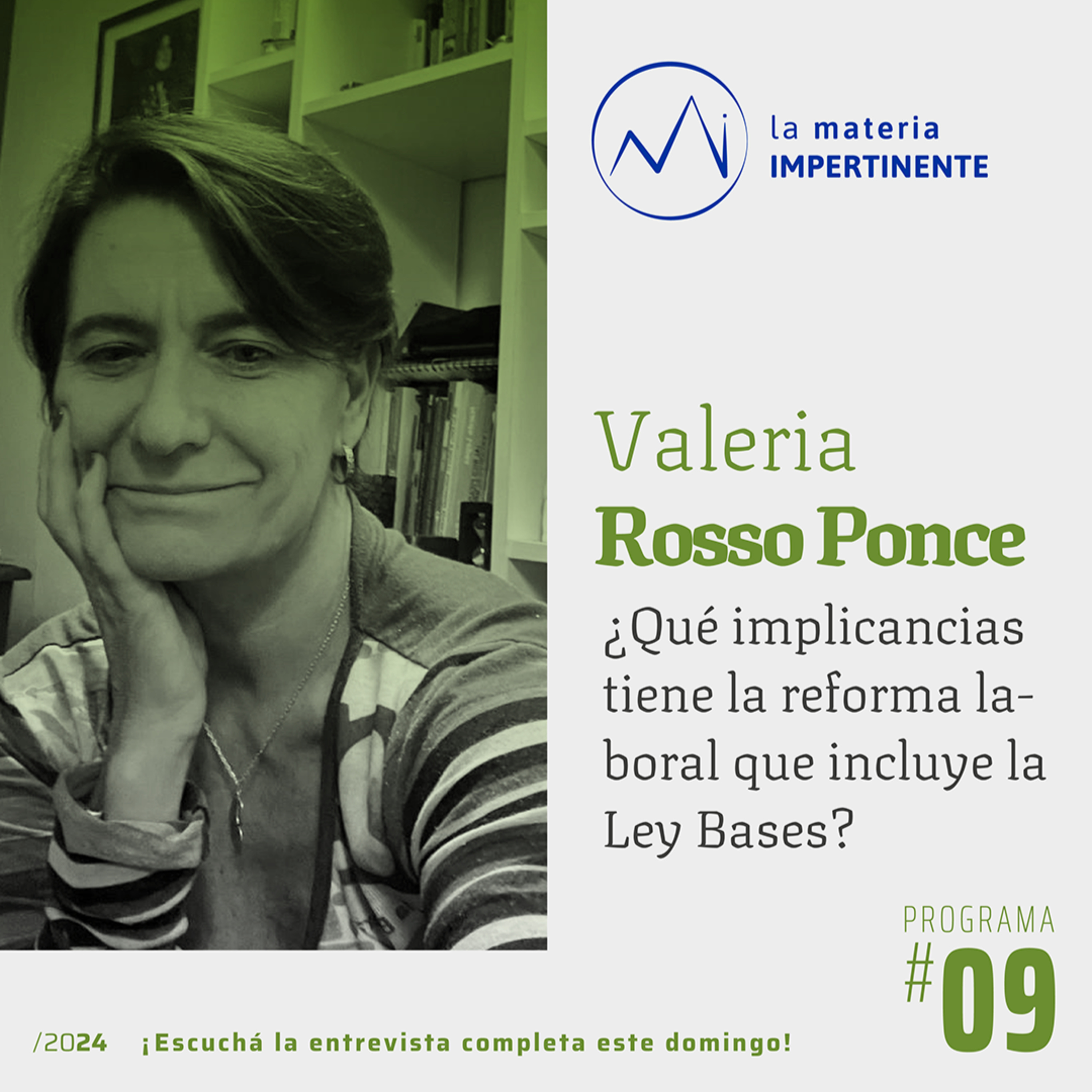 Ataque a los derechos laborales | Entrevista a Valeria Rosso Ponce episode artwork