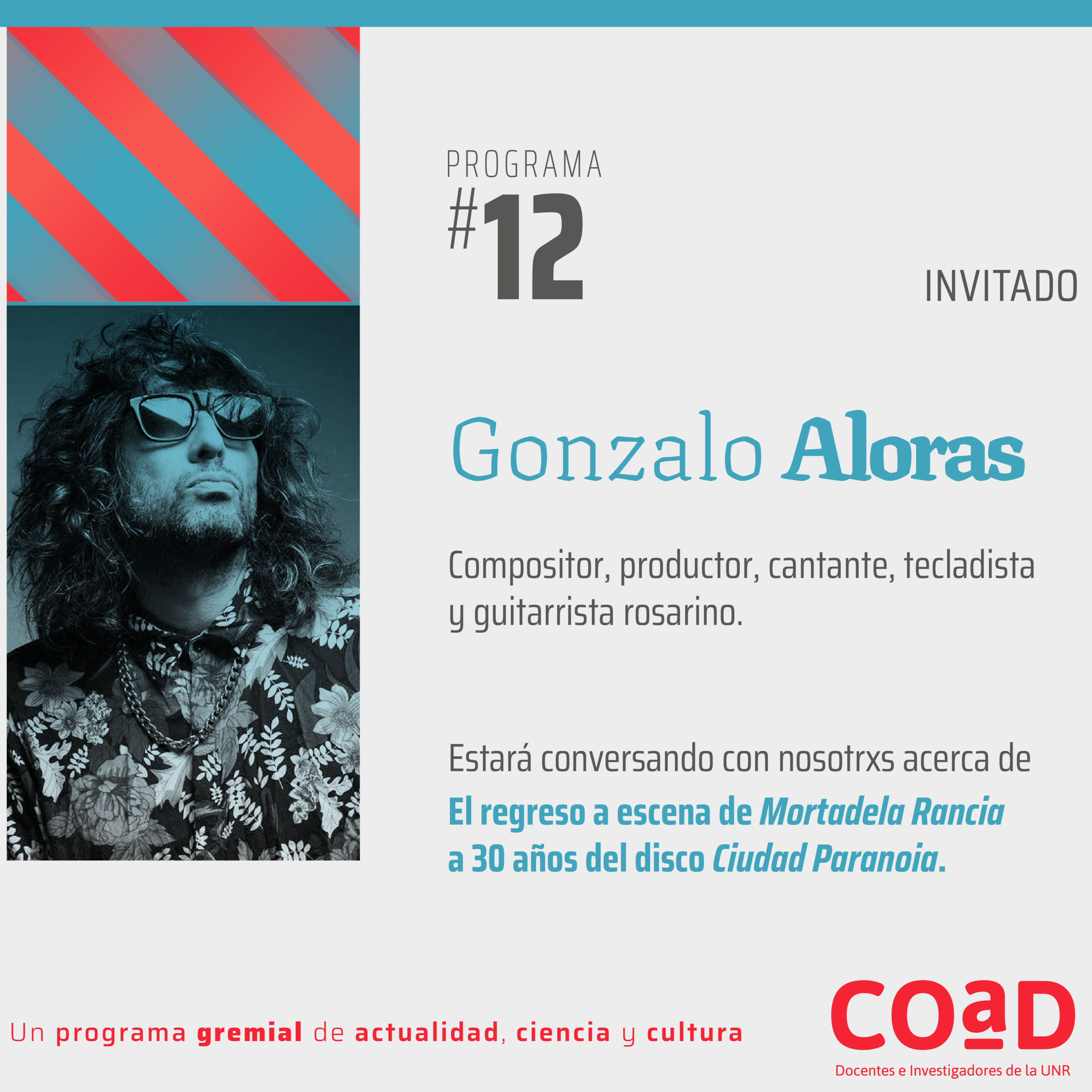 Que sea rock | Gonzalo Aloras en el regreso a escena de Mortadela Rancia episode artwork