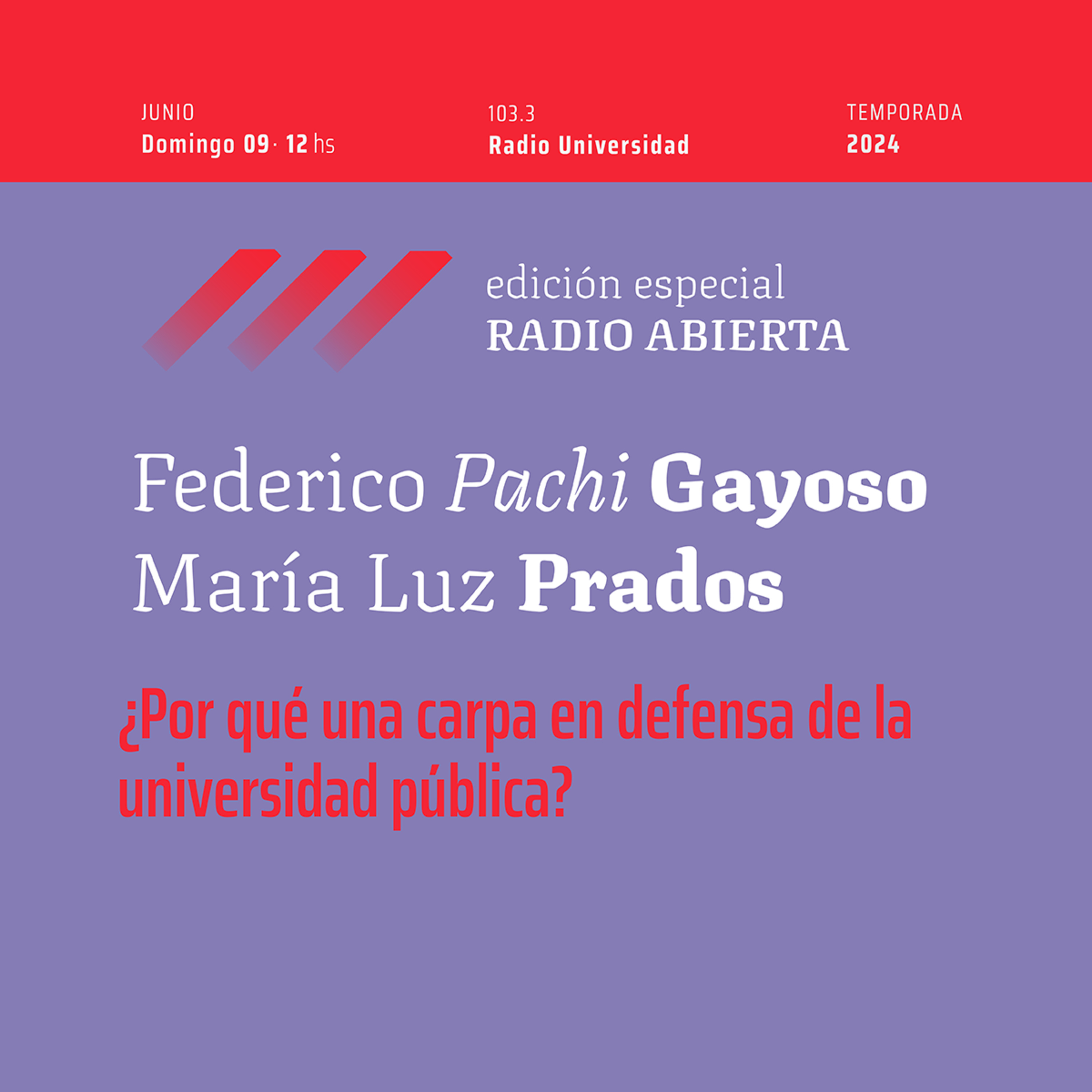 ¿Por qué una carpa en defensa de la universidad pública? episode artwork