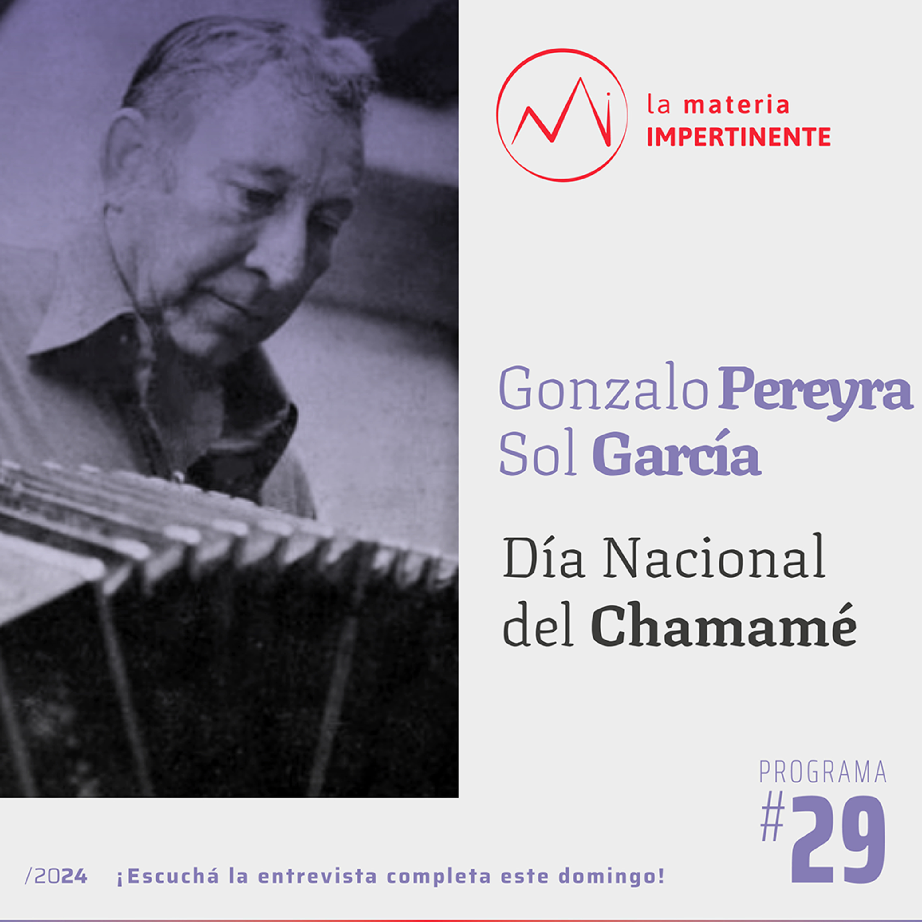 Día Nacional del ⁠#Chamamé⁠ | Sol García y Gonzalo Pereyra episode artwork