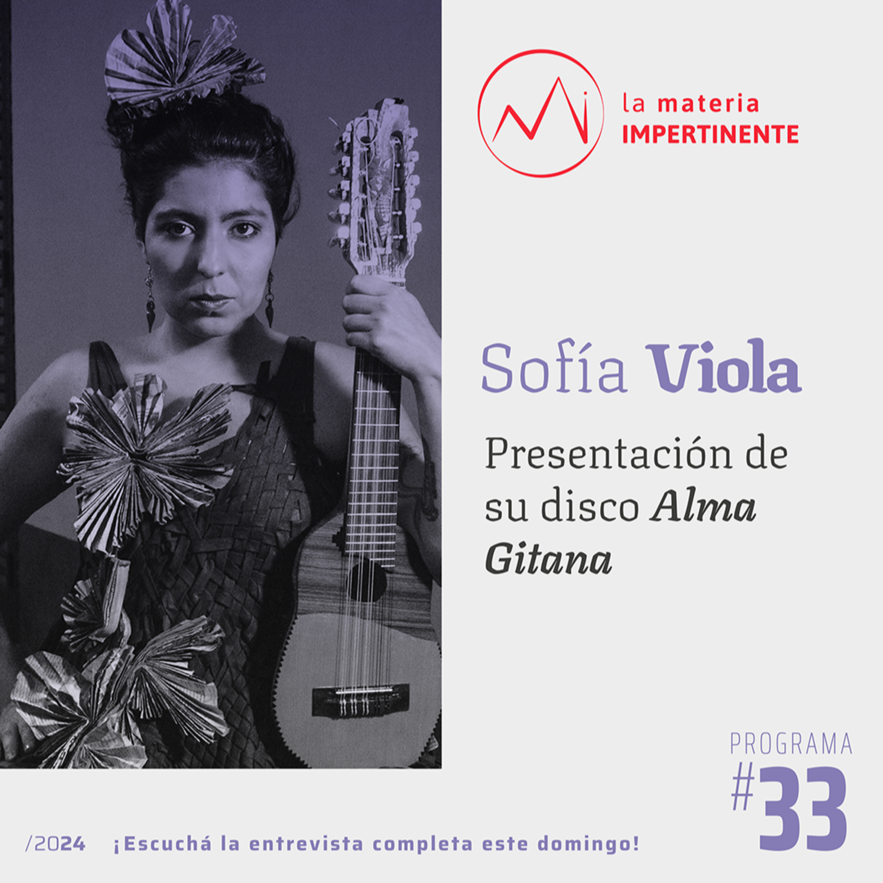  ⁠#AgendaCultural⁠ | Entrevista a Sofía Viola episode artwork
