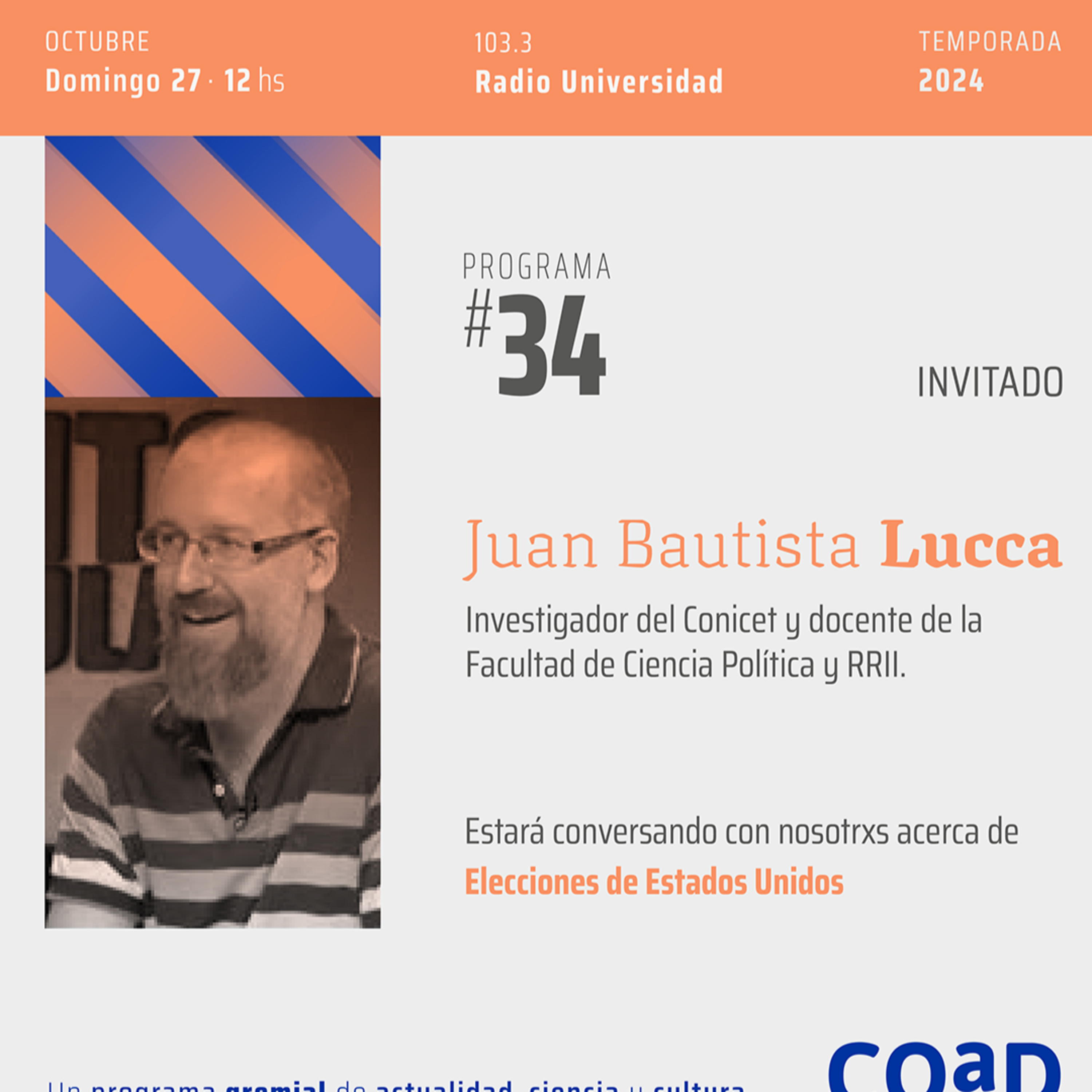 #EleccionesEEUU | Entrevista a Juan Bautista Lucca episode artwork
