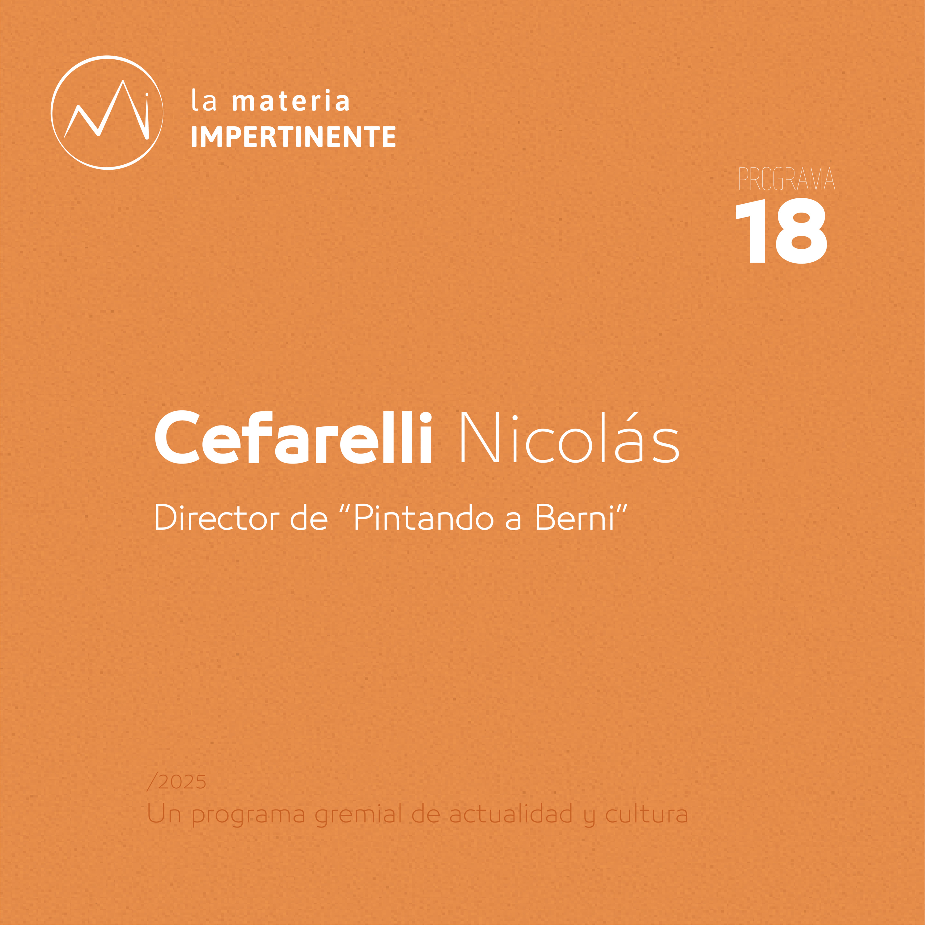 Pintando a Berni | Entrevista con Nicolás Cefarelli episode artwork