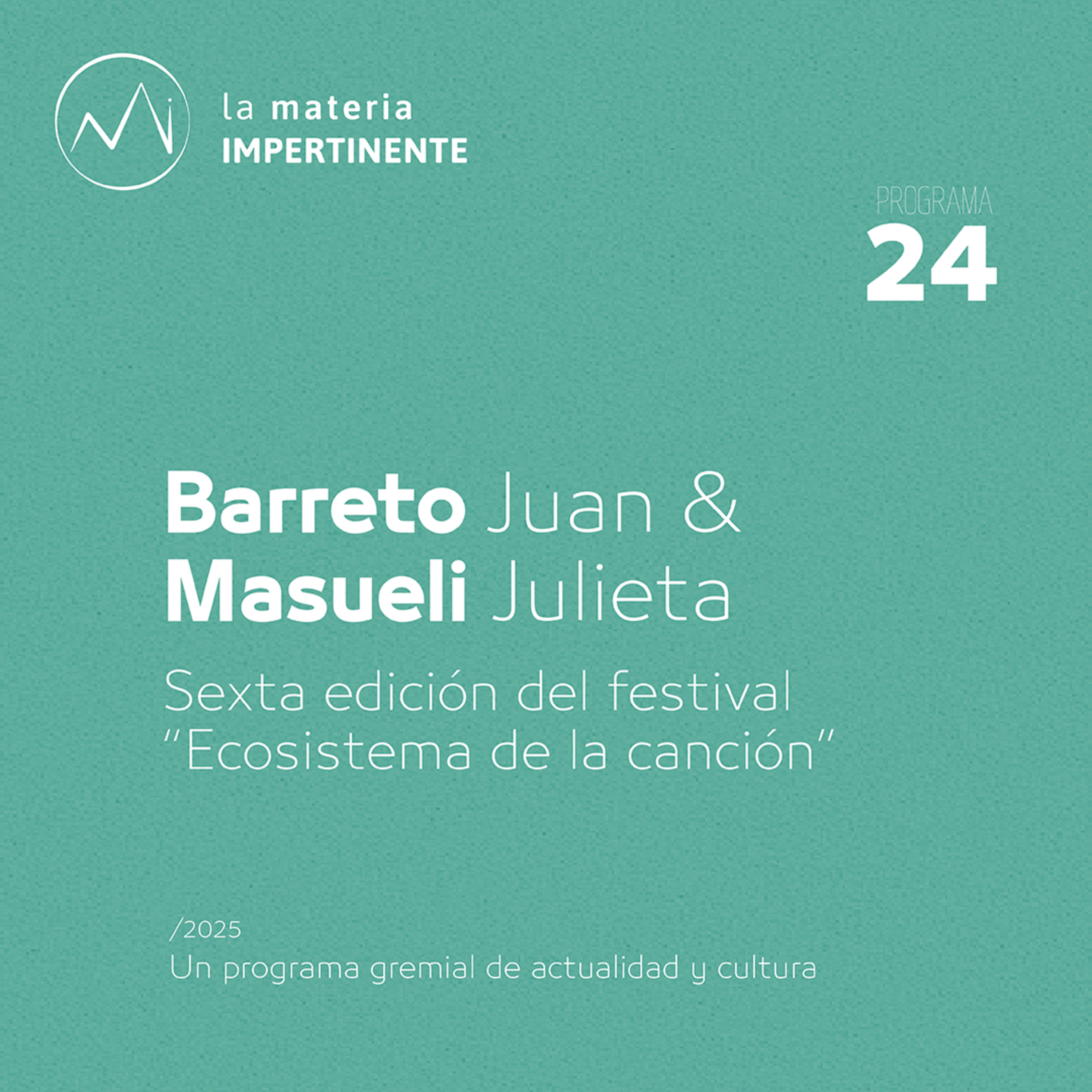 Agenda cultural | Festival Ecosistema de la Canción episode artwork
