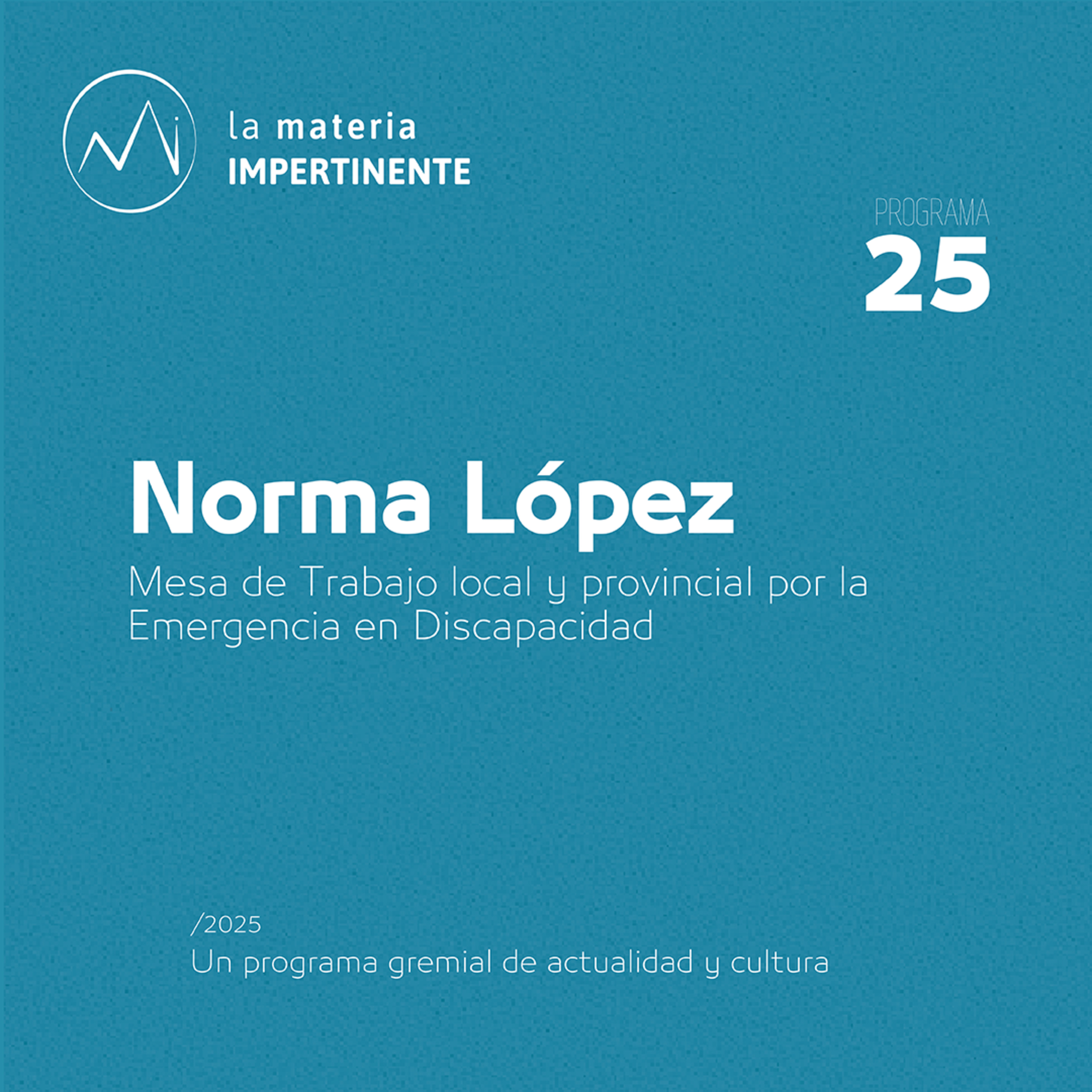 Emergencia en discapacidad | Entrevista a Norma López episode artwork