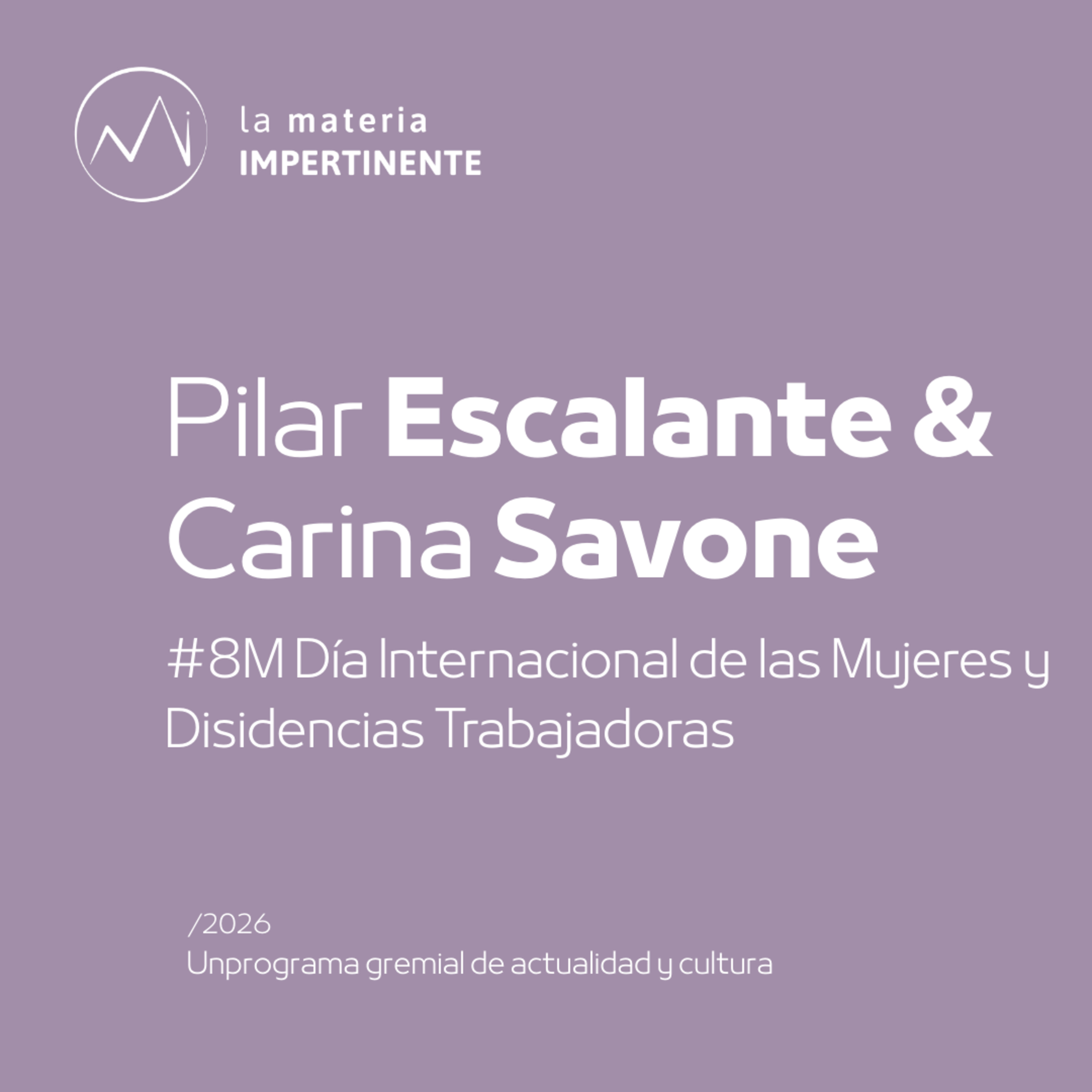 8M | Mujeres y trabajo episode artwork