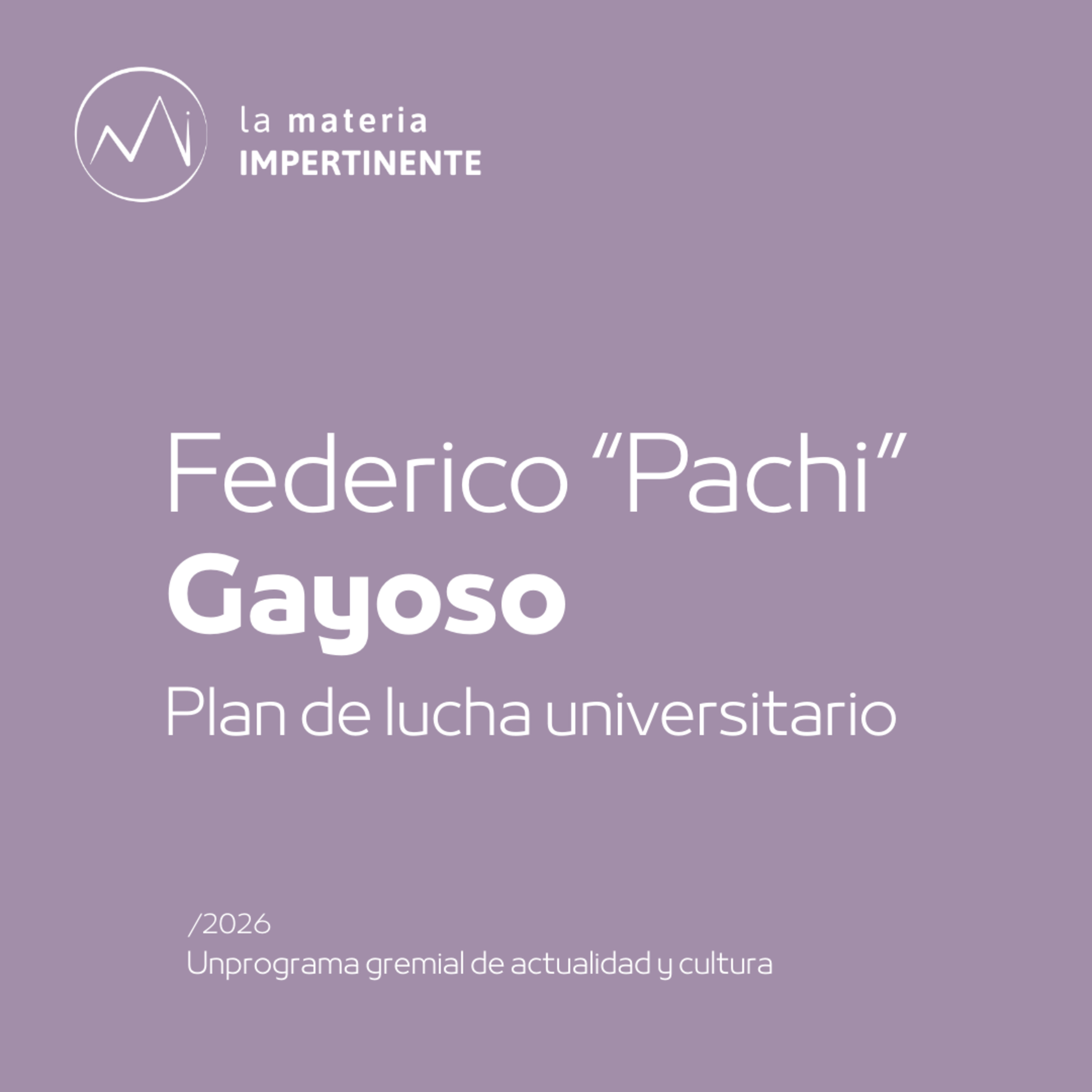  Gremial | Plan de lucha universitario  episode artwork