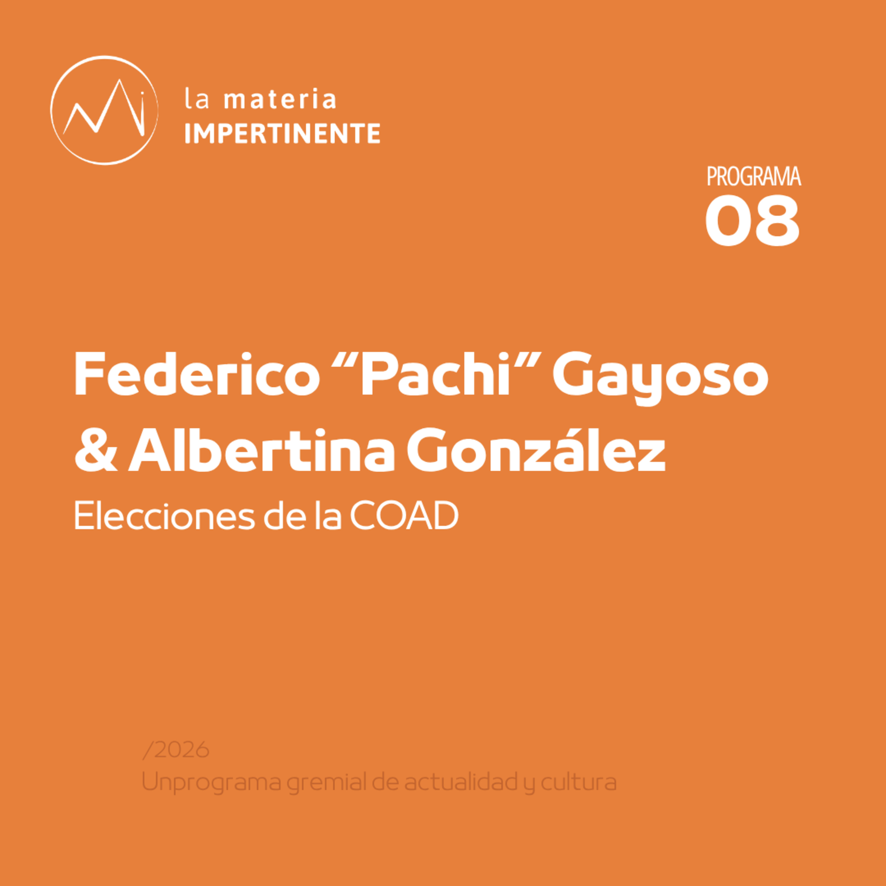 Elecciones Gremiales | Conversamos con candidatxs de la lista Democracia sindical y dignidad docente. episode artwork