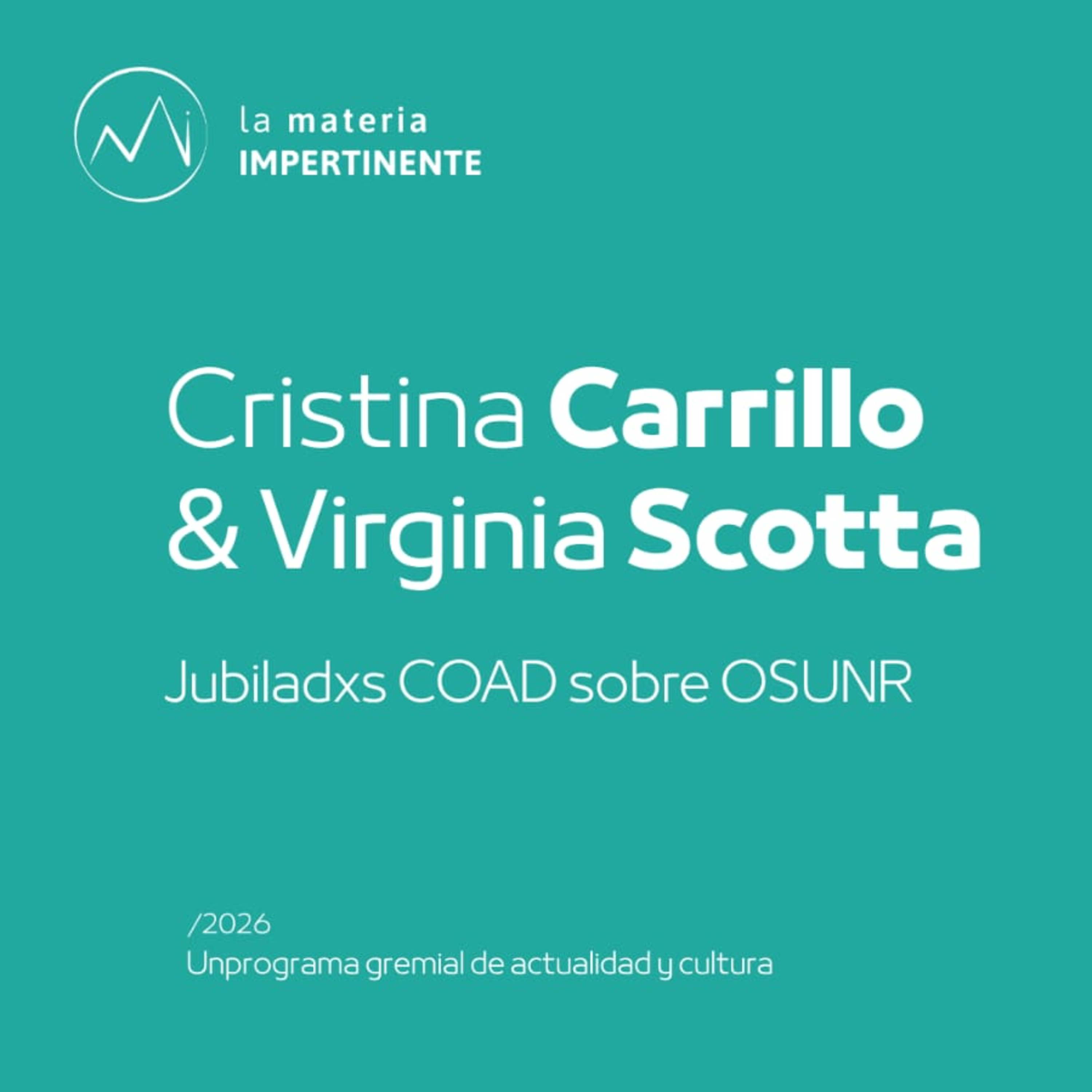 Agenda Jubiladxs | Particularidades de la Obra Social Universitaria episode artwork