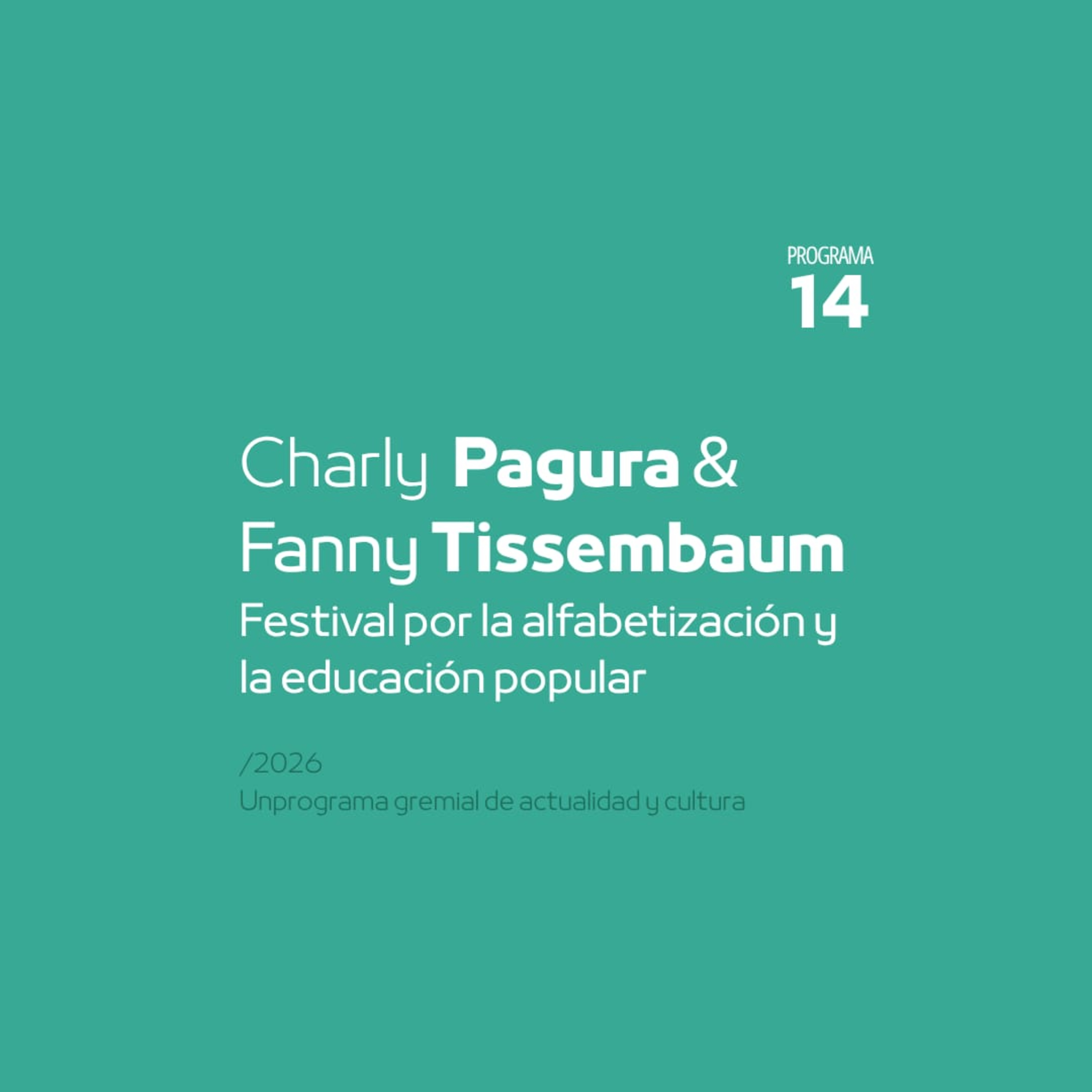 #Música | Festival por la Alfabetización y la Educación Popular episode artwork