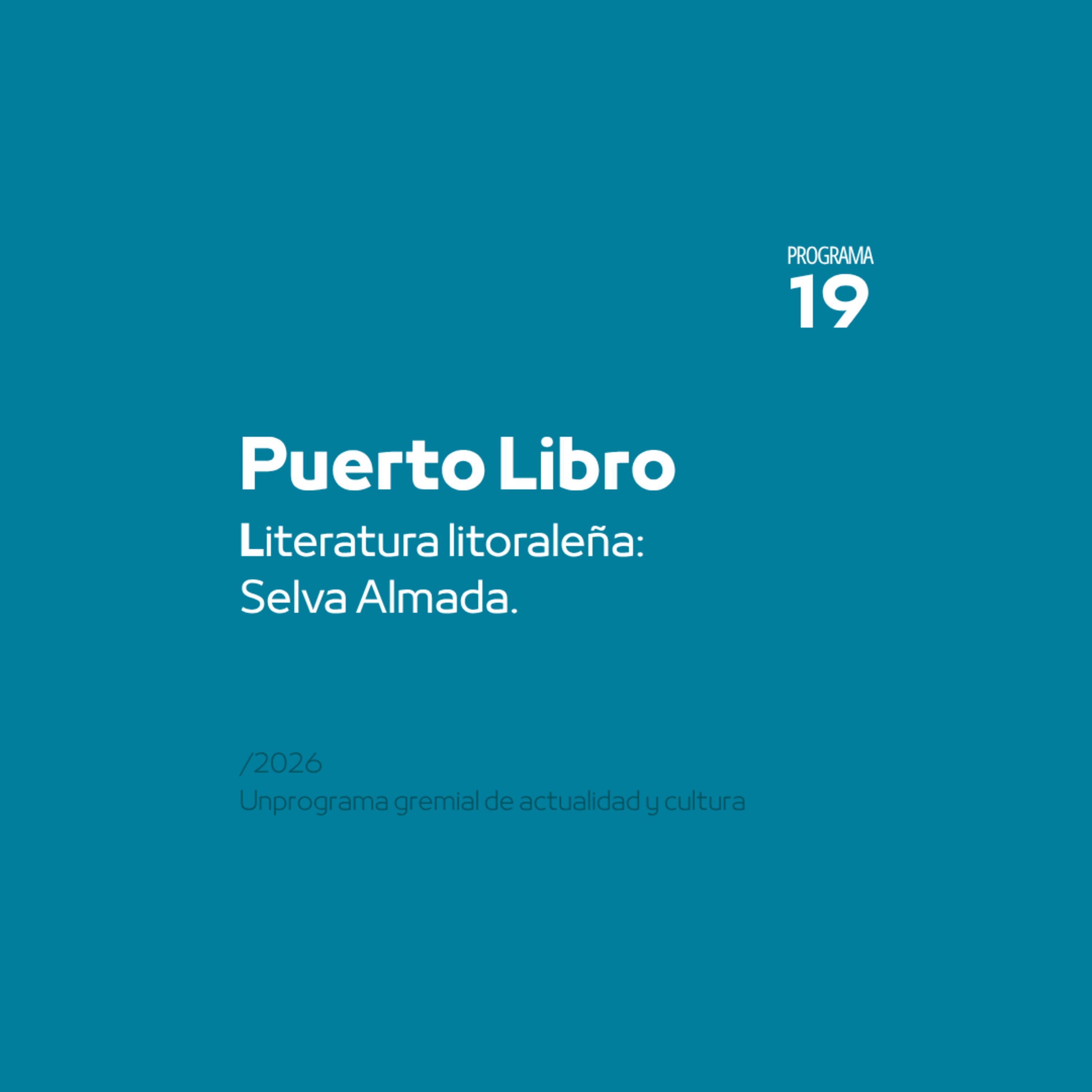 Columna Puerto Libro | Literatura litoraleña episode artwork