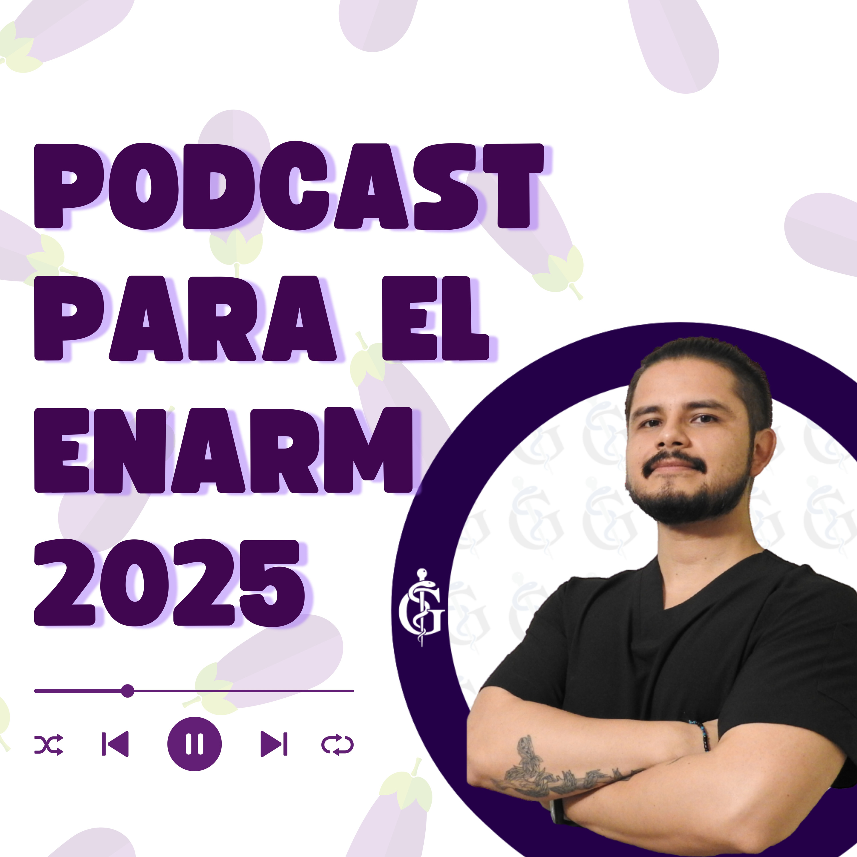 Portada de Podcast para el ENARM