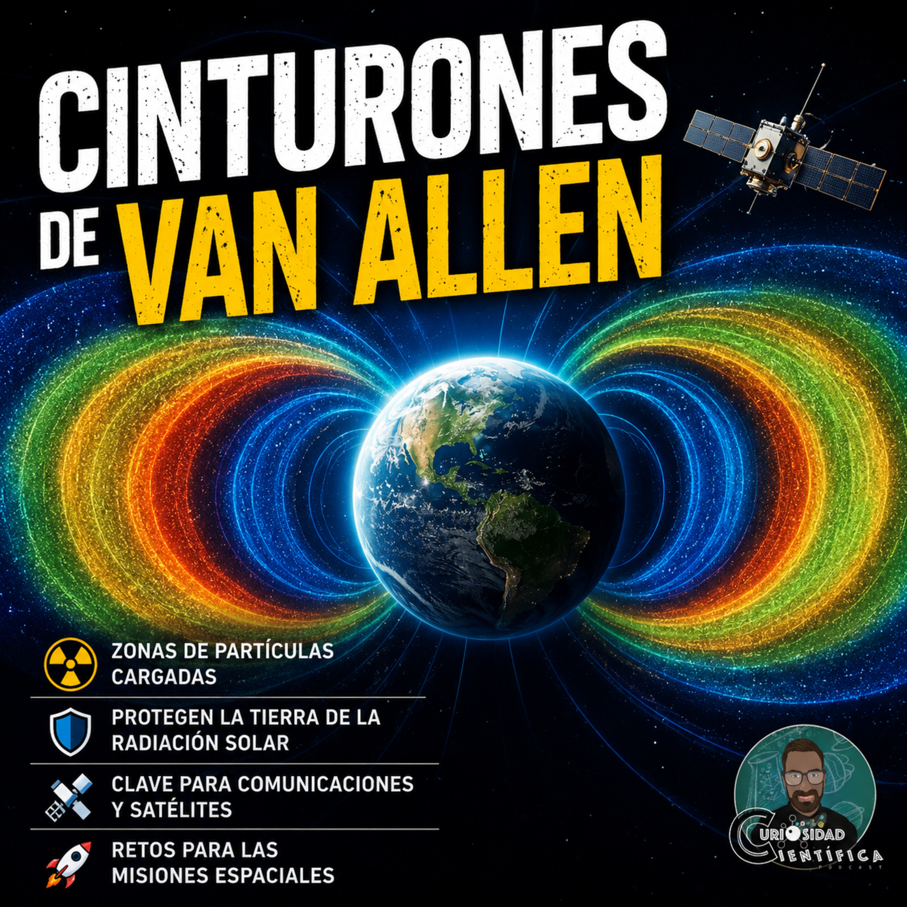 Cinturones de Van Allen y por qué son importantes.