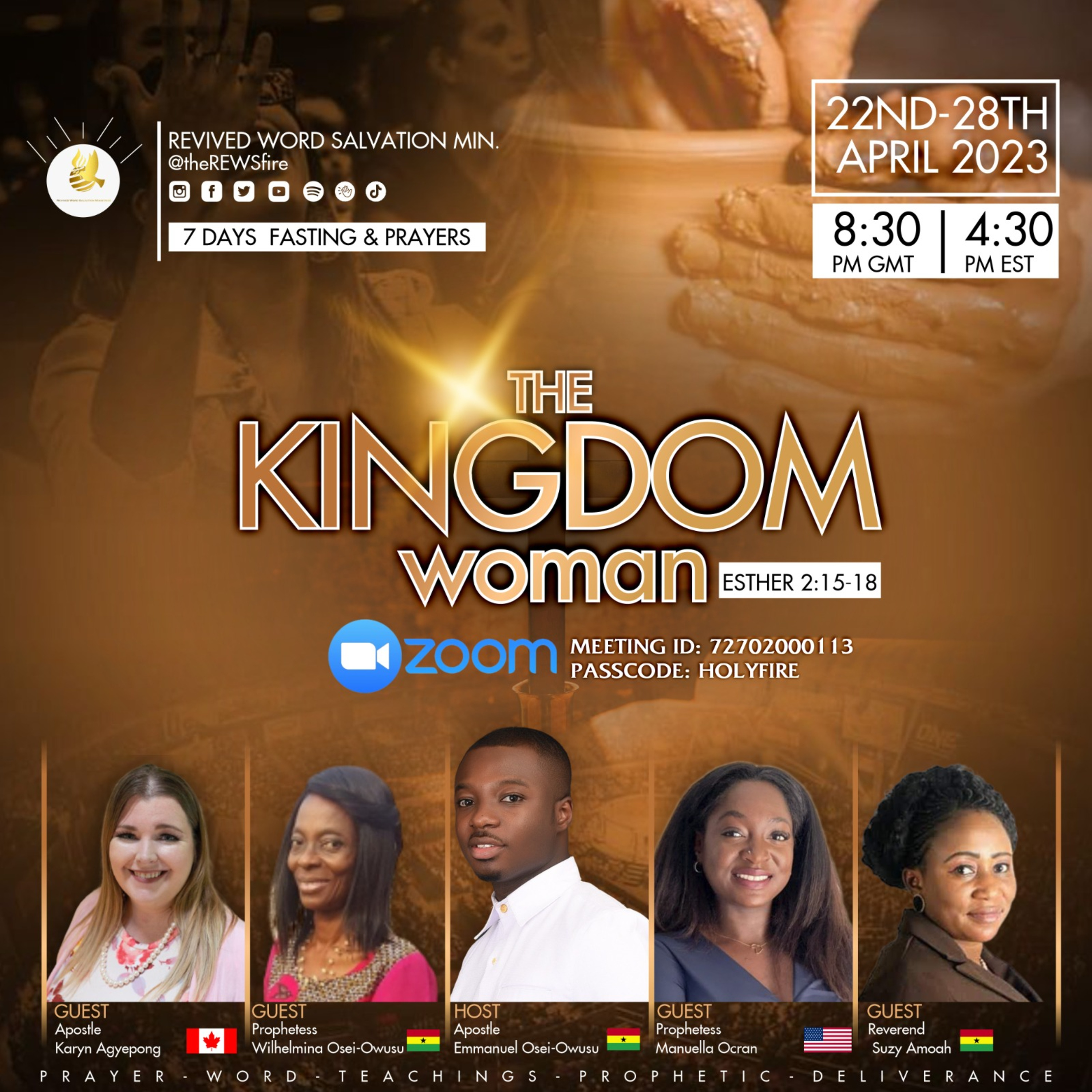 The Kingdom Woman by Apostle Karyn Agyepong (Day 3)