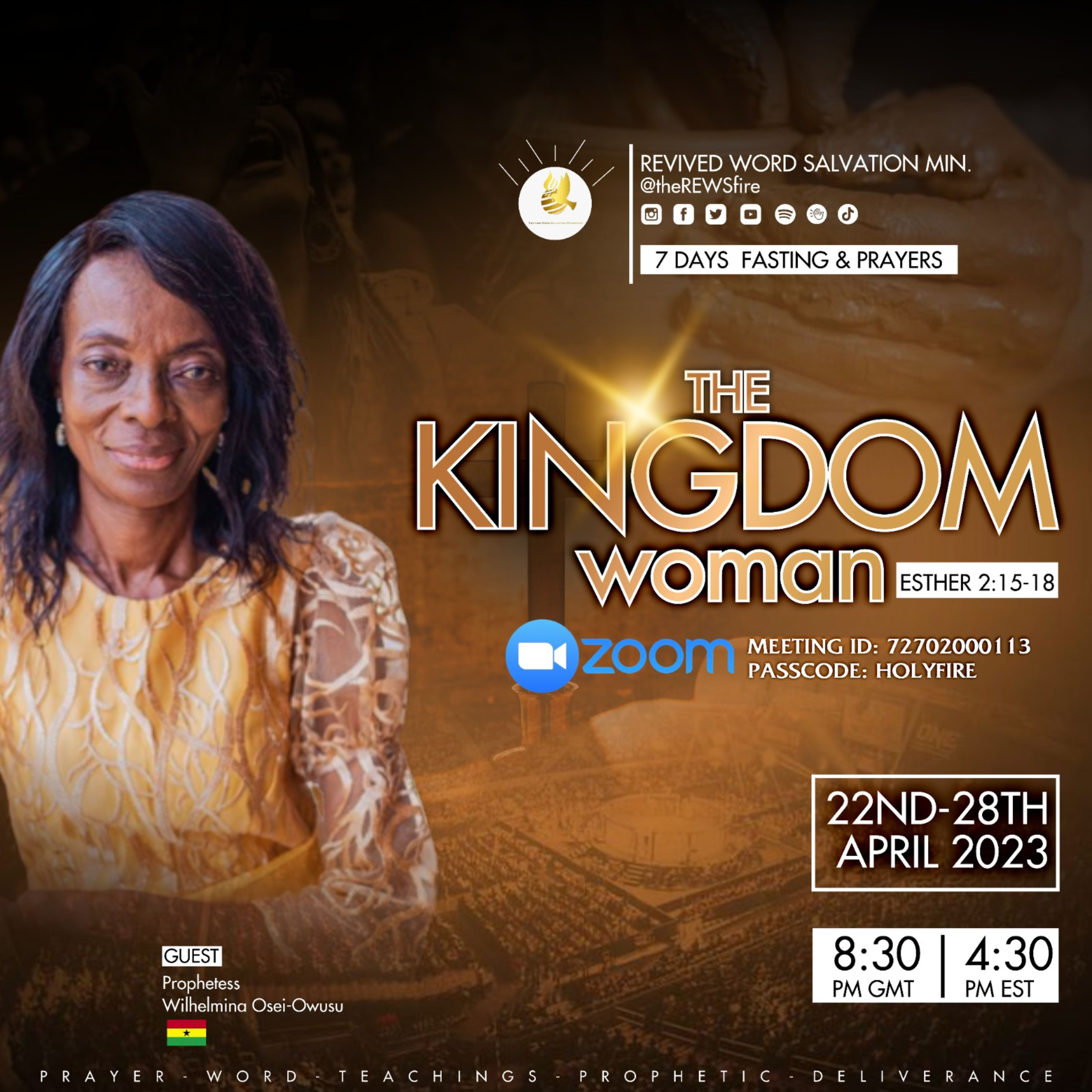 The Kingdom Woman by Prophetess Wilhelmina Osei-Owusu (Day 5)