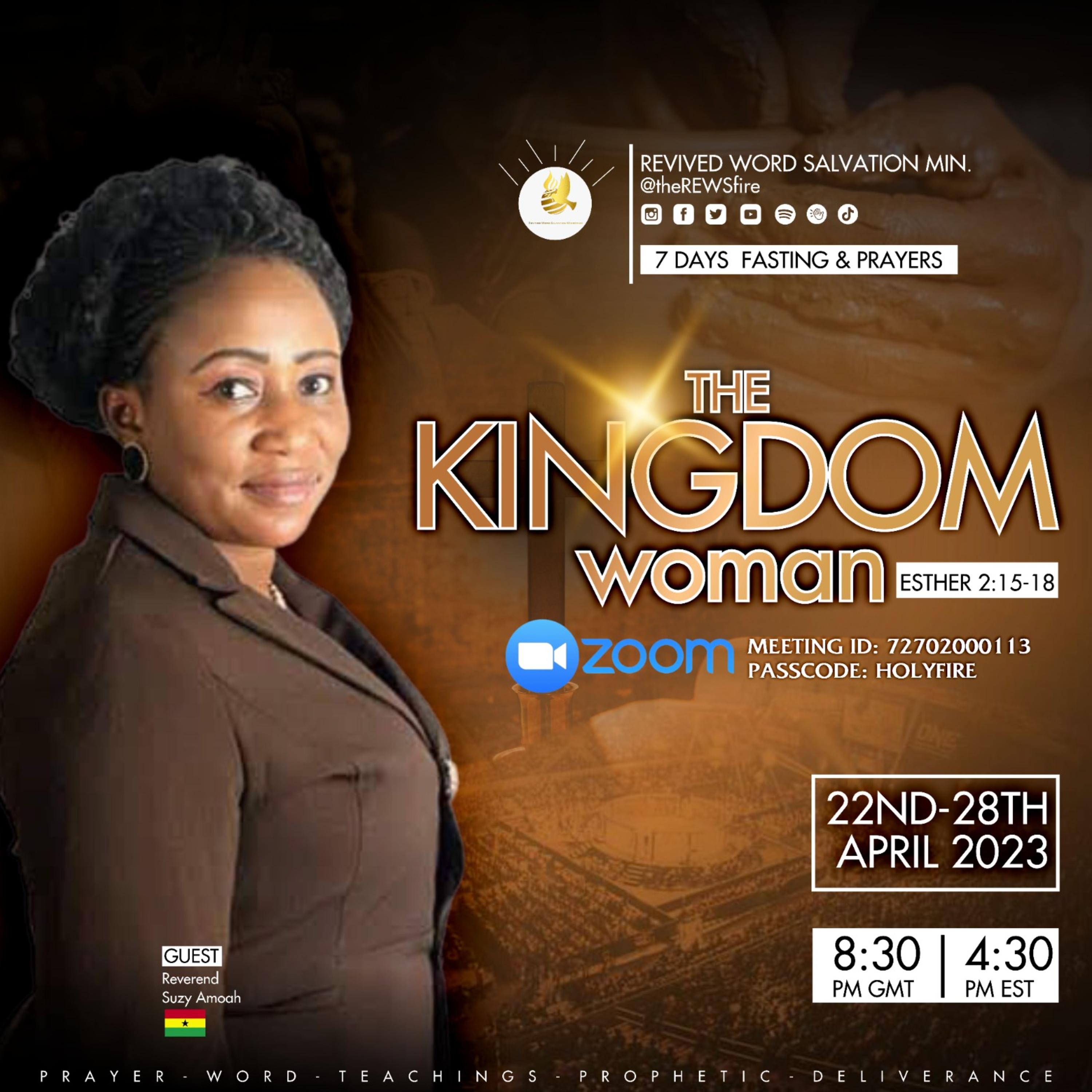 The Kingdom Woman by Rev. Suzy Amoah (Day 6)