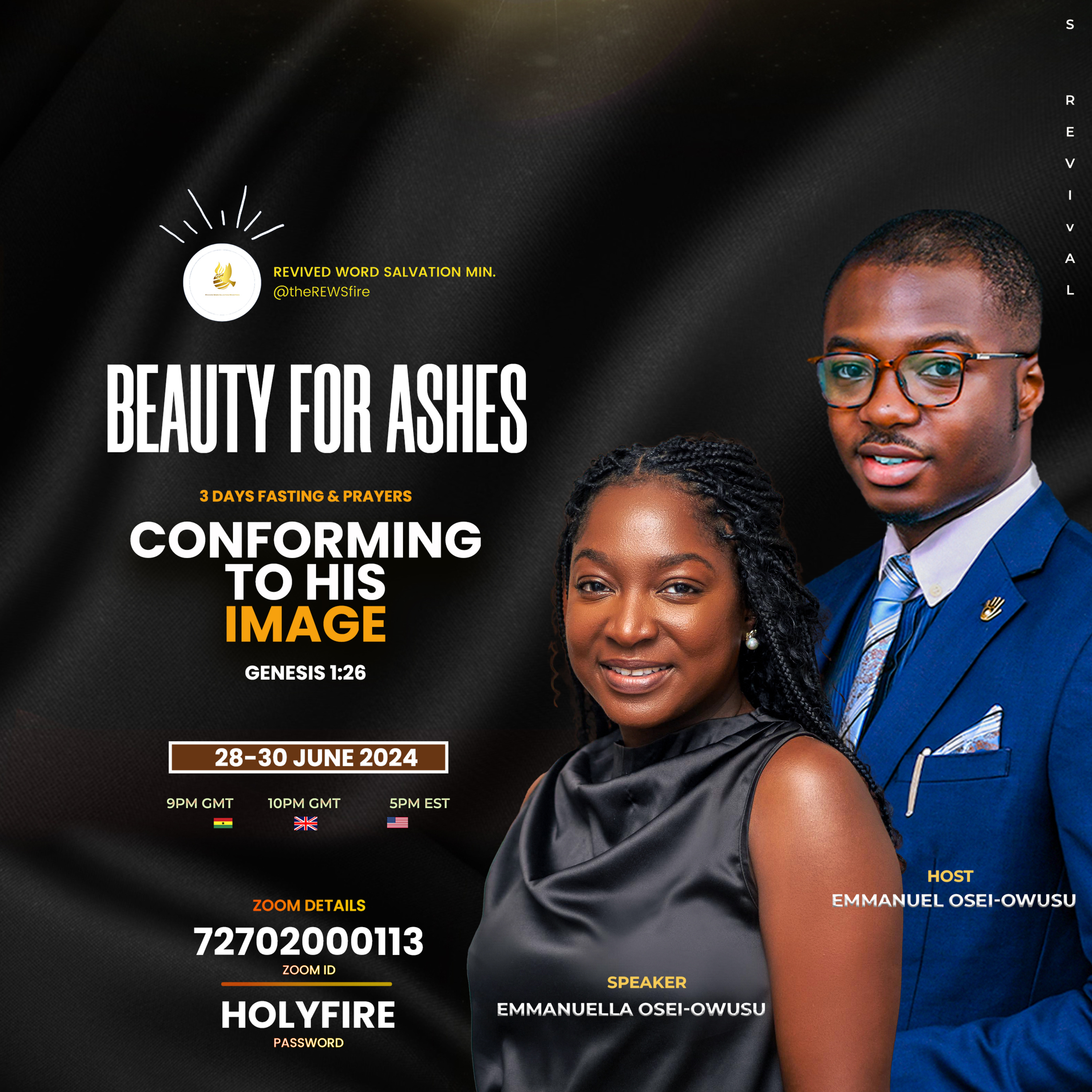Beauty for Ashes 24 - Day 2 Prophetess Emmanuella Osei-Owusu