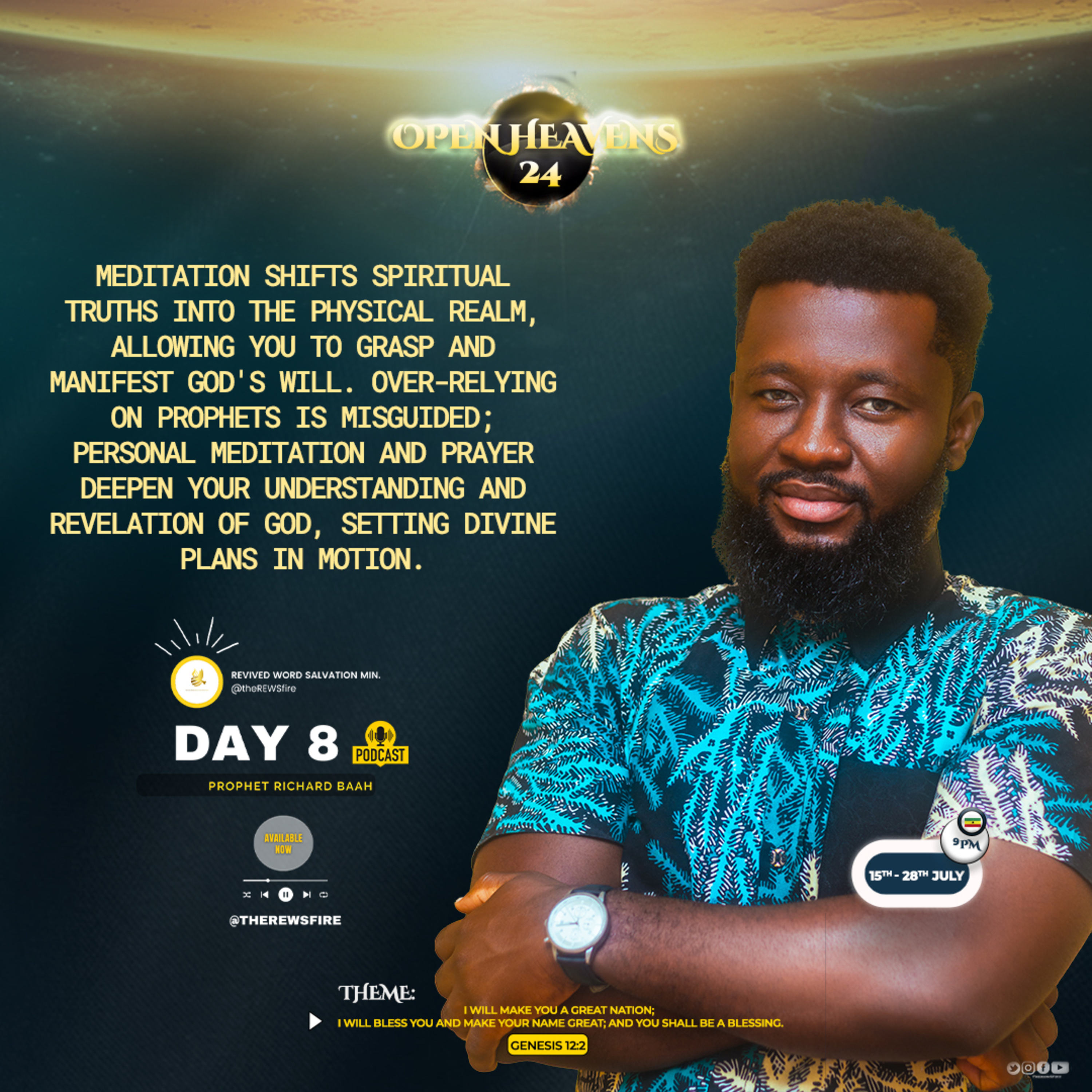 OH24 - Day 8 by Prophet Richard Baah