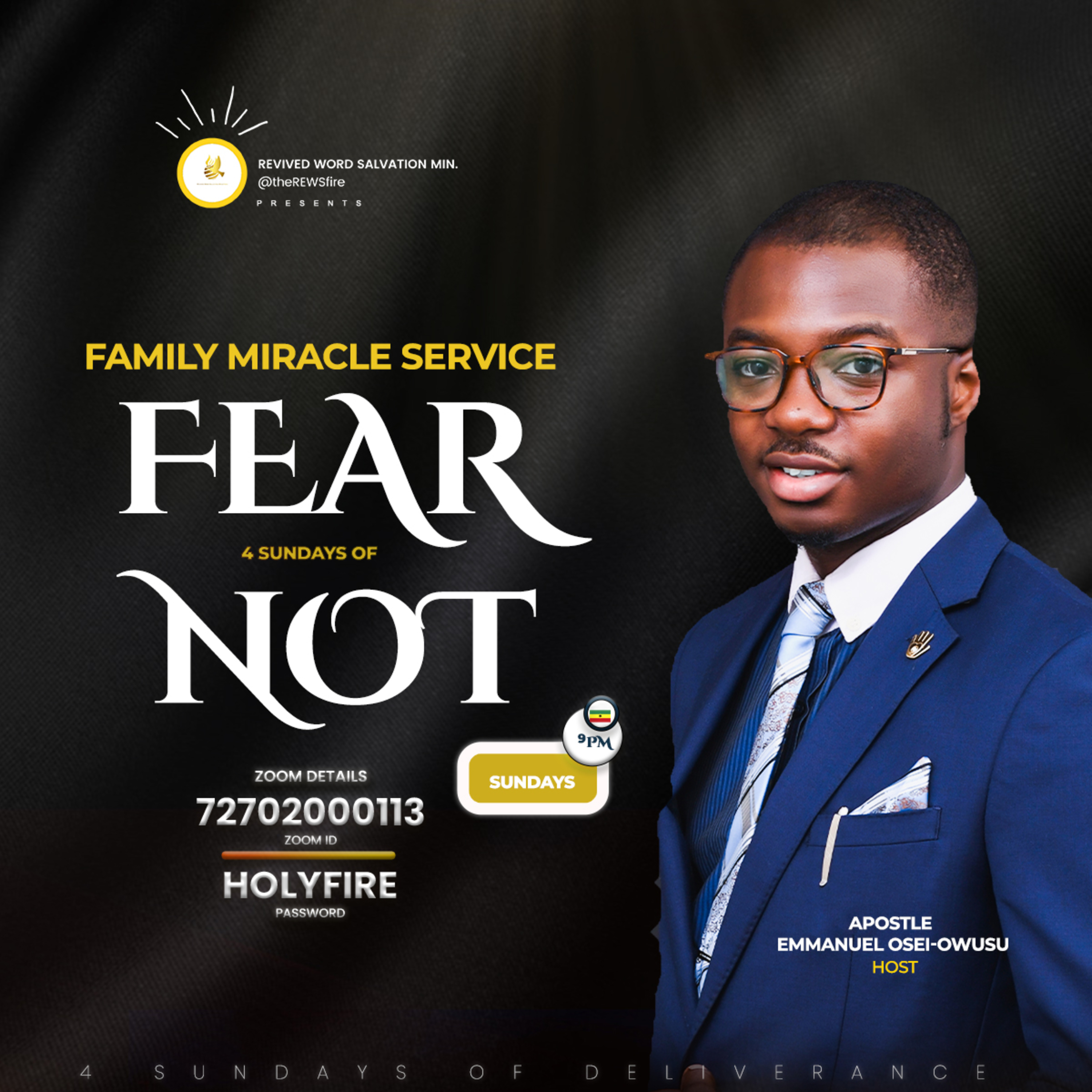 FMS - Fear Not 1 by Apostle Emmanuel Osei-Owusu