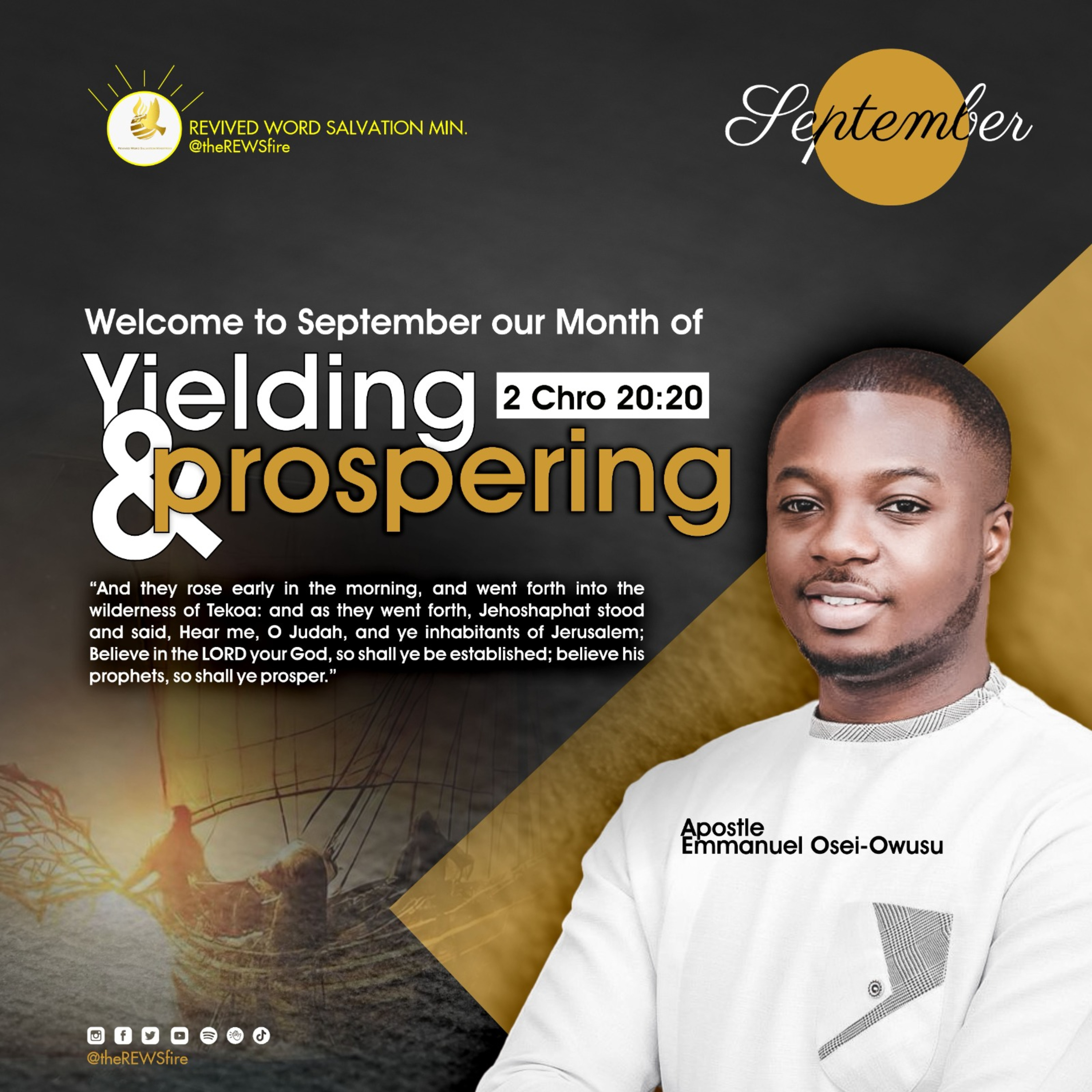 Bible Studies - Yielding & Prospering 3 by Apostle Emmanuel Osei-Owusu