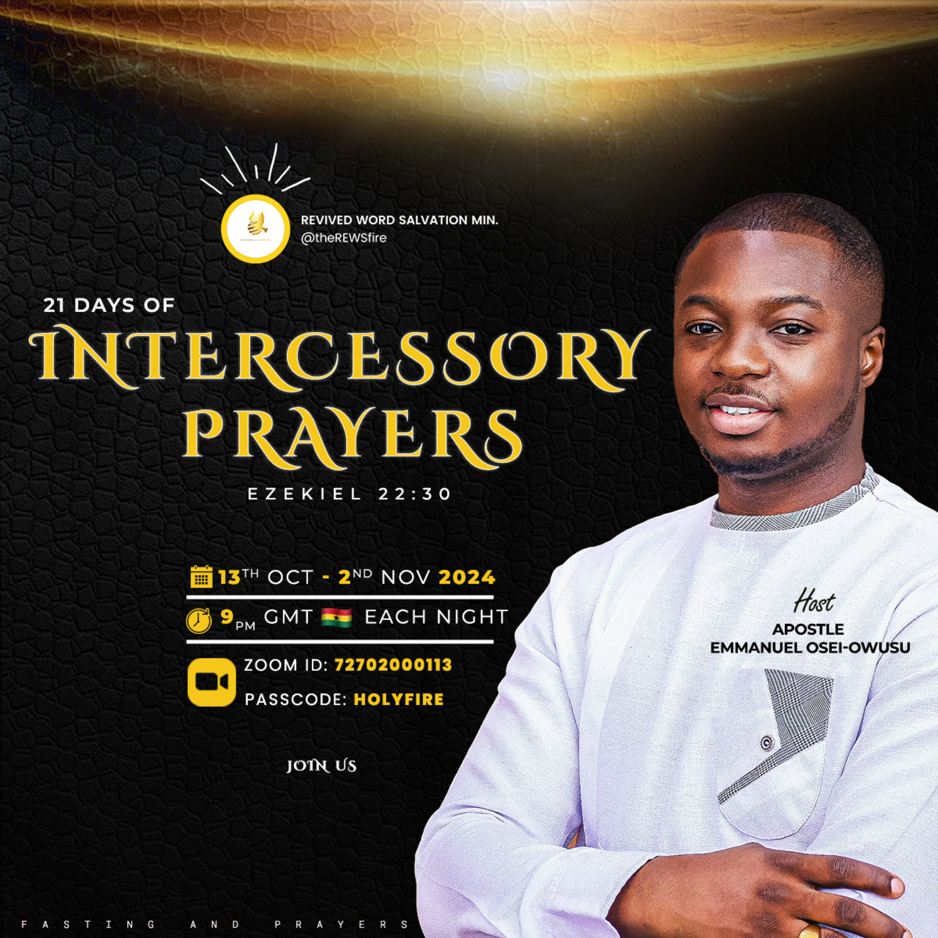 Global Intercessory Prayers (GIP 2024) - DAY 5
