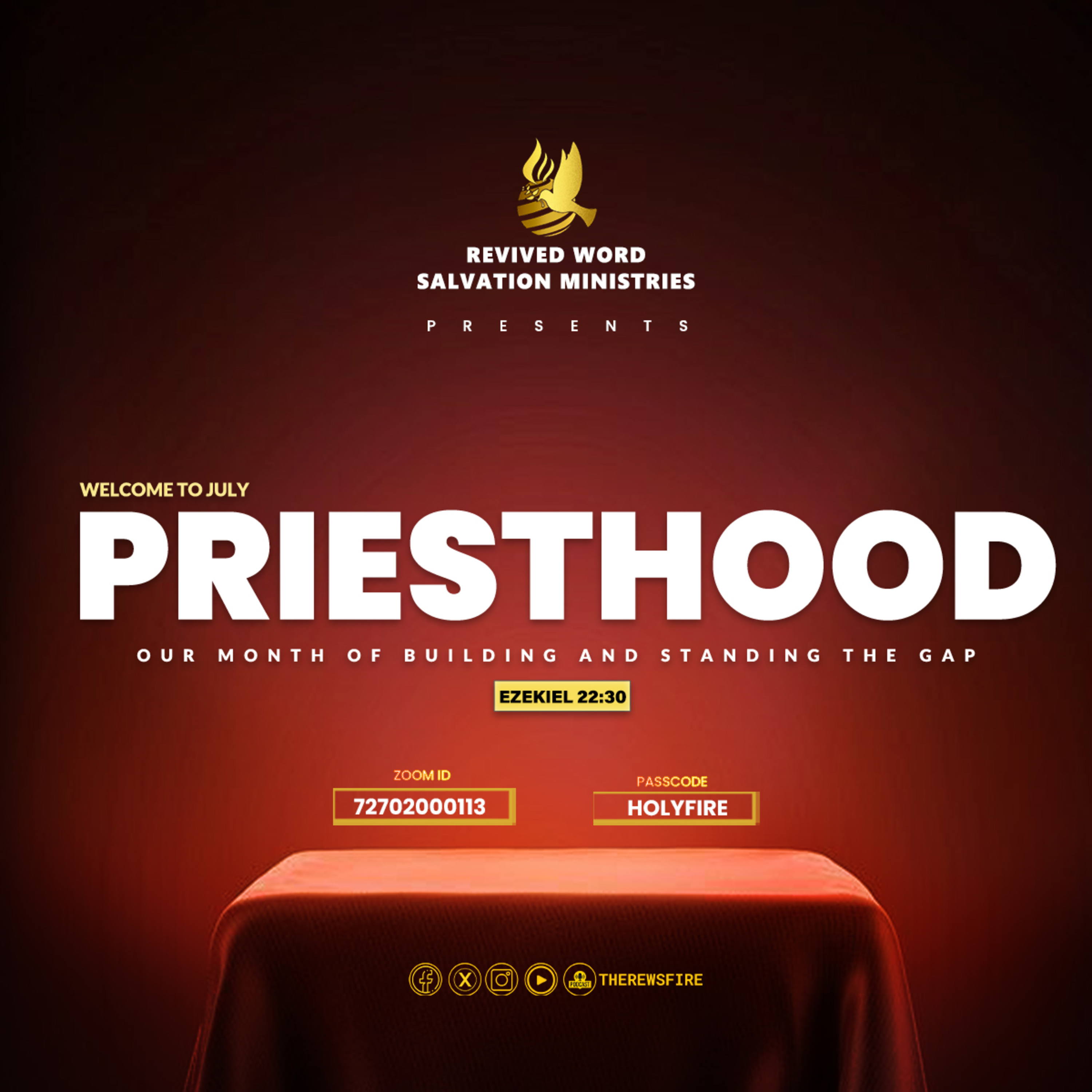 FMS- Faithfulness in Priesthood by Apostle Emmanuel Osei-Owusu