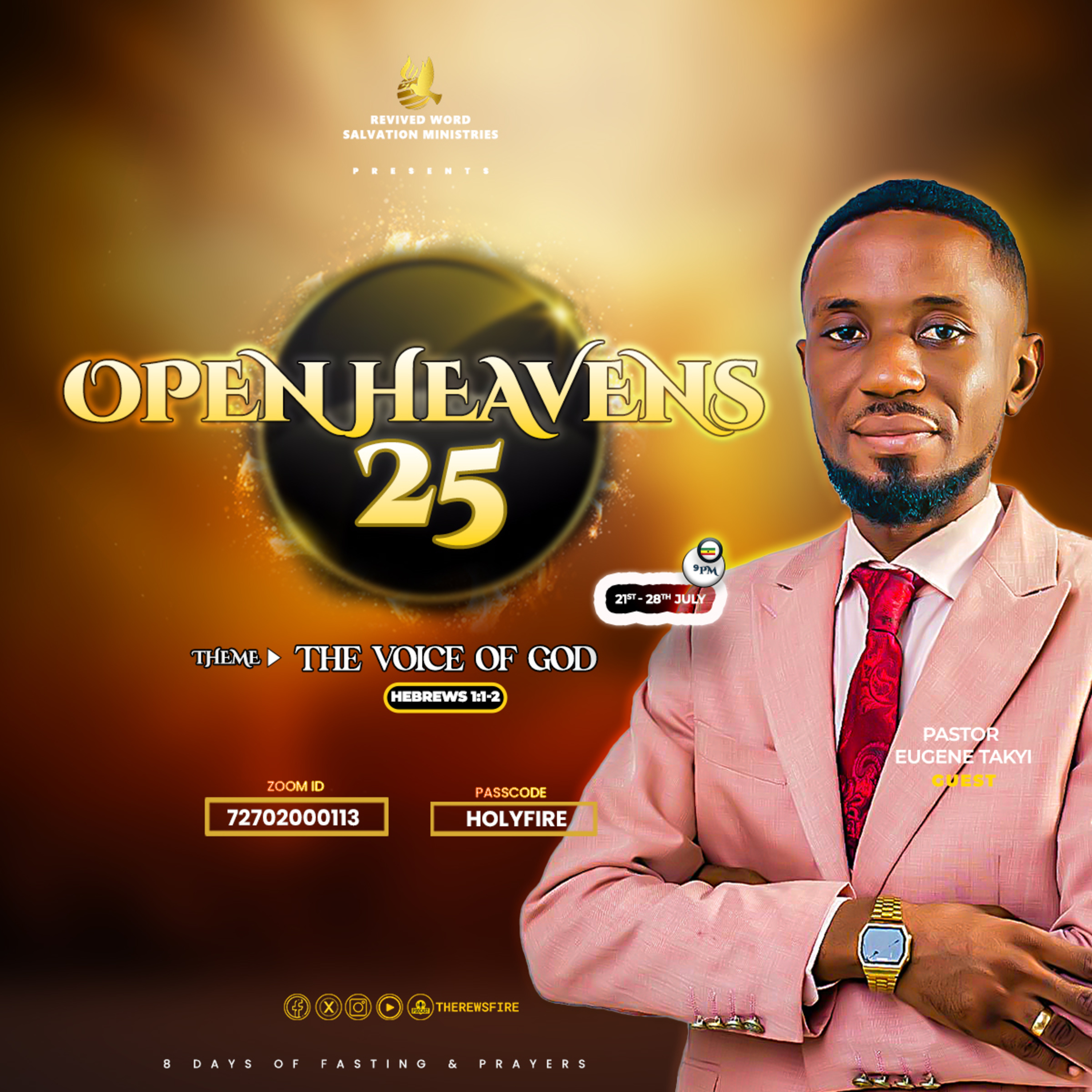 OH25 - Day 3 by Pastor Eugene Takyi